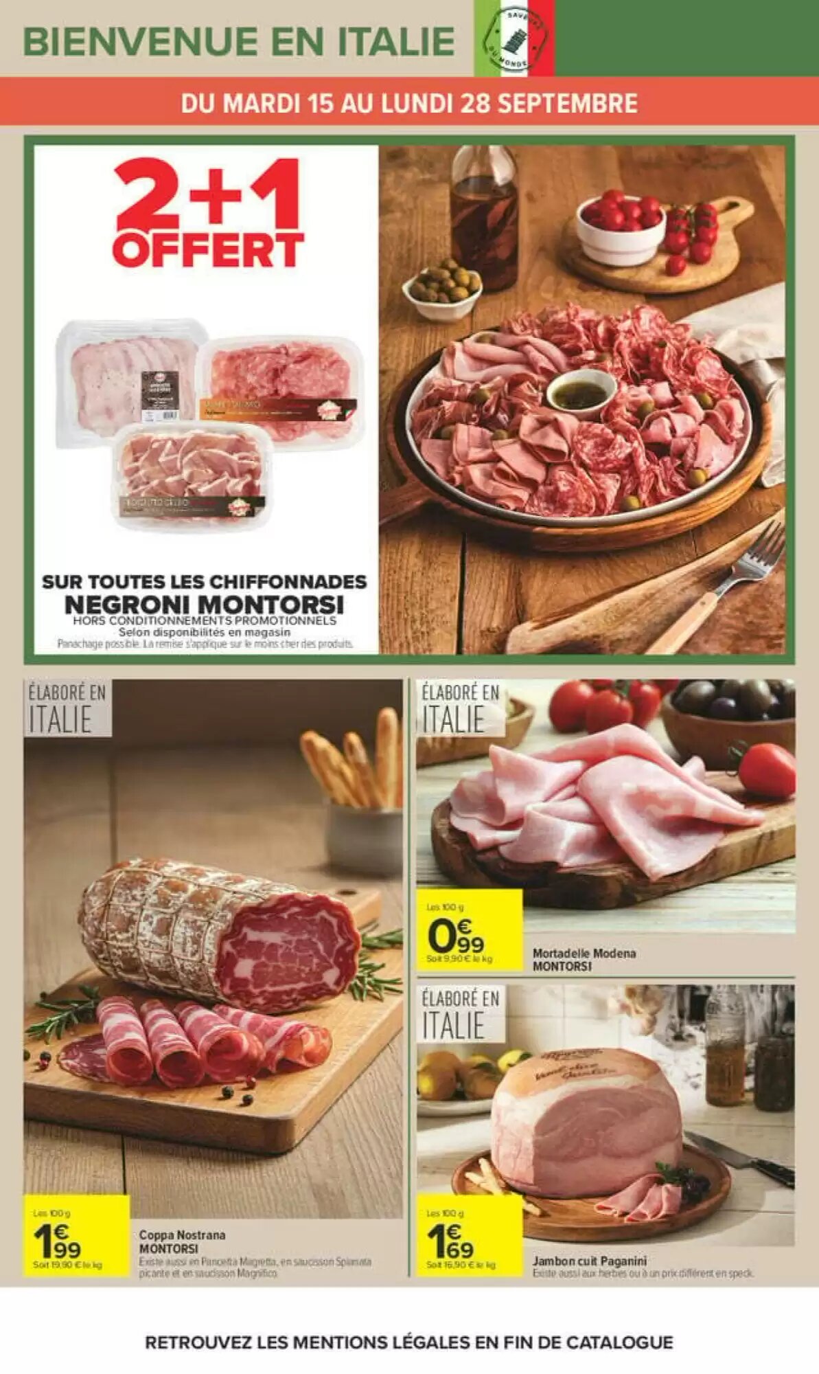 Prospectus promotionnel Carrefour valable à partir du 15/09/2026 - Page 33.