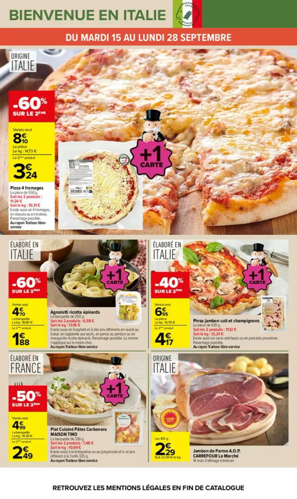 Prospectus promotionnel Carrefour valable à partir du 15/09/2026 - Page 34.
