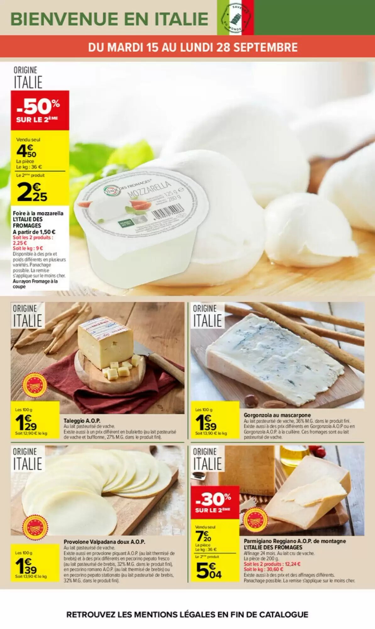 Prospectus promotionnel Carrefour valable à partir du 15/09/2026 - Page 35.