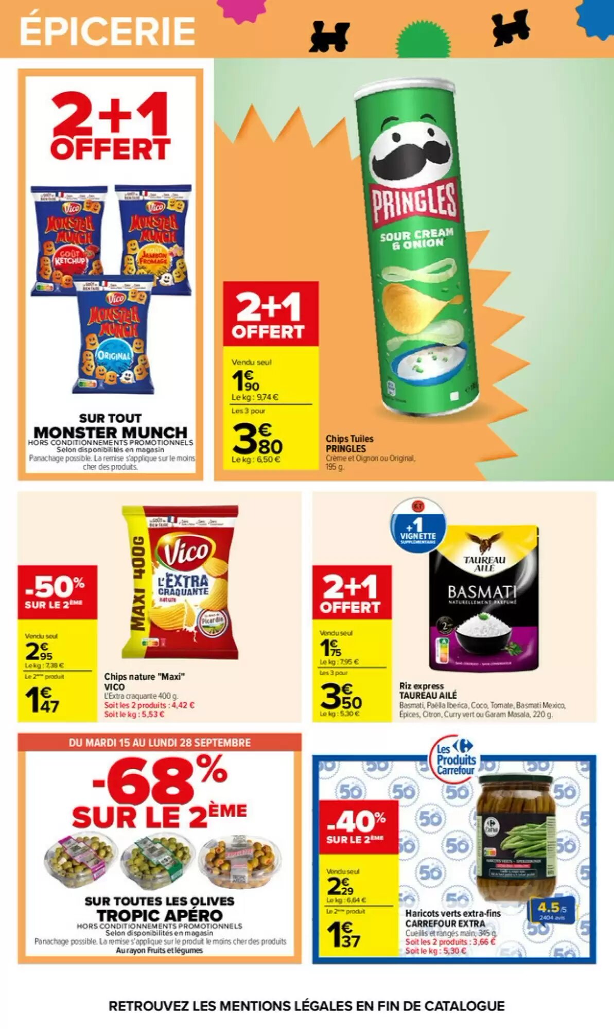 Prospectus promotionnel Carrefour valable à partir du 15/09/2026 - Page 58.