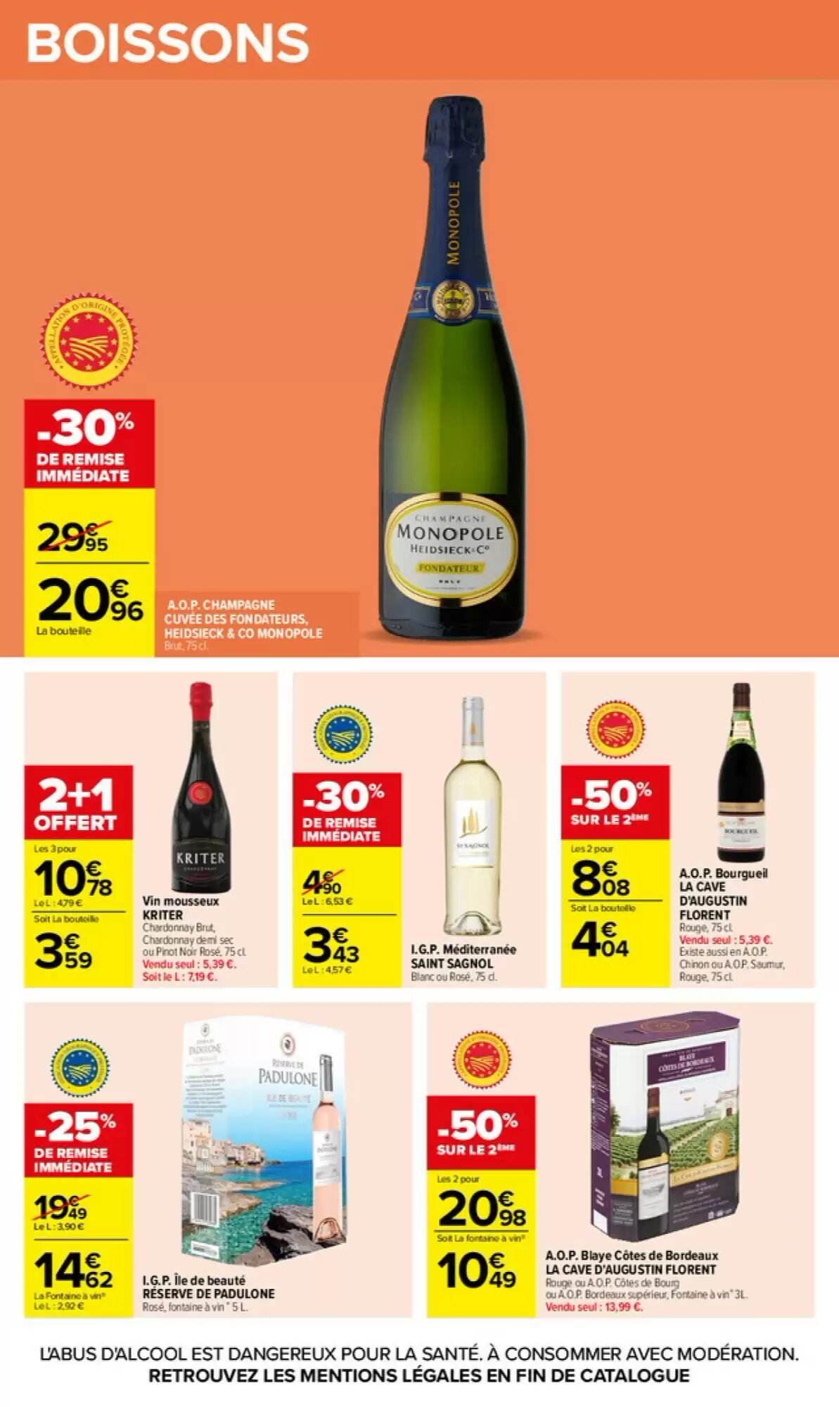 Prospectus promotionnel Carrefour valable à partir du 15/09/2026 - Page 62.