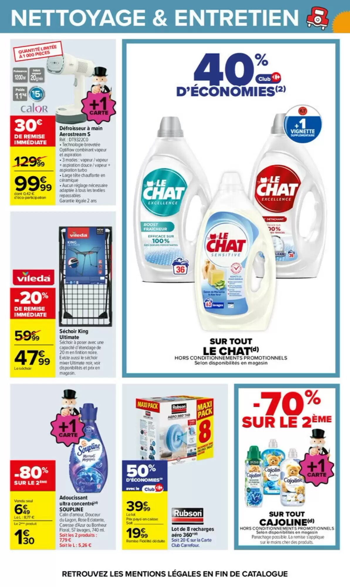 Prospectus promotionnel Carrefour valable à partir du 15/09/2026 - Page 64.