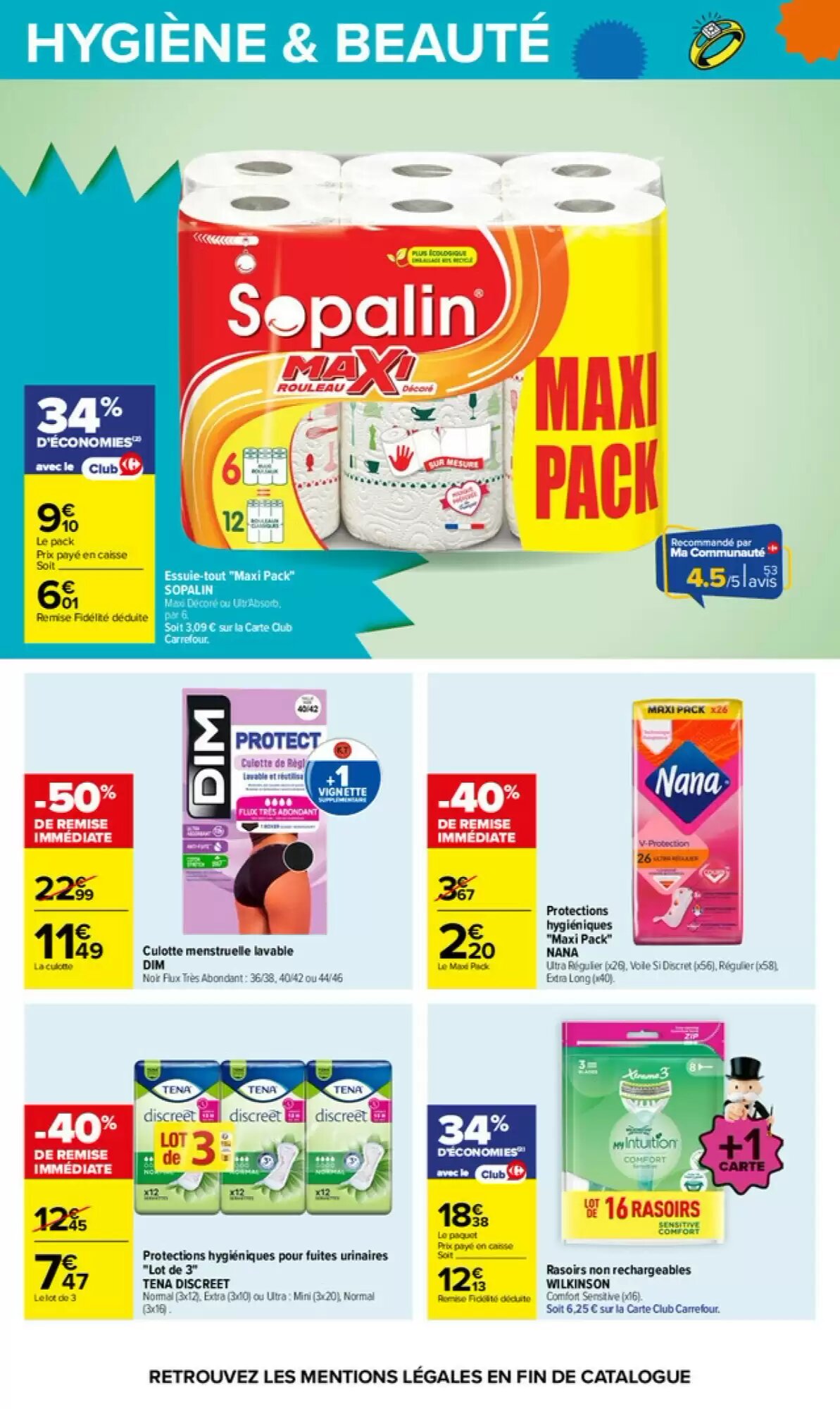 Prospectus promotionnel Carrefour valable à partir du 15/09/2026 - Page 65.