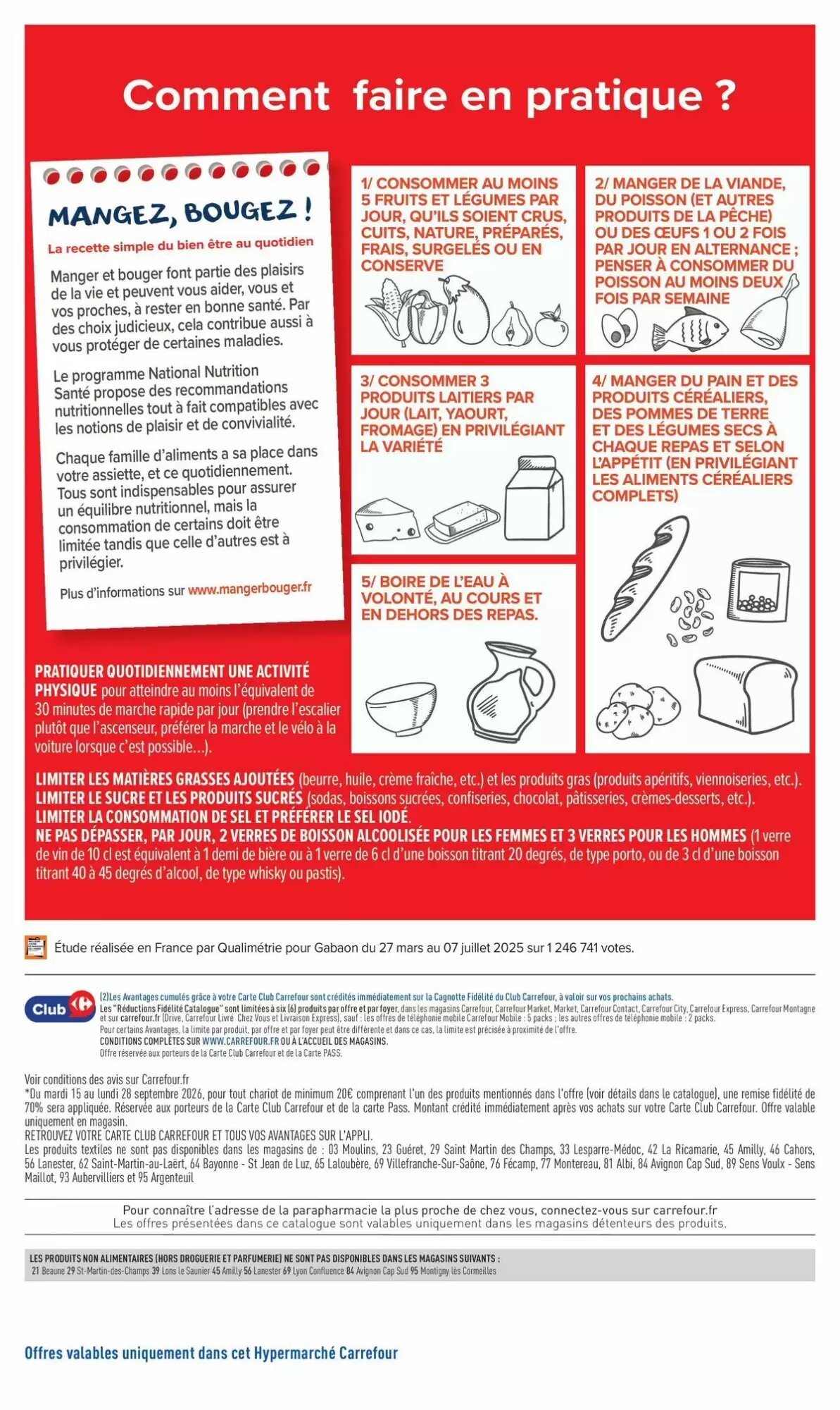Prospectus promotionnel Carrefour valable à partir du 15/09/2026 - Page 42.