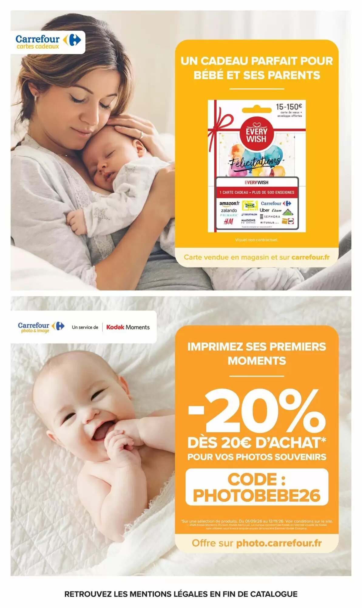 Prospectus promotionnel Carrefour valable à partir du 15/09/2026 - Page 43.