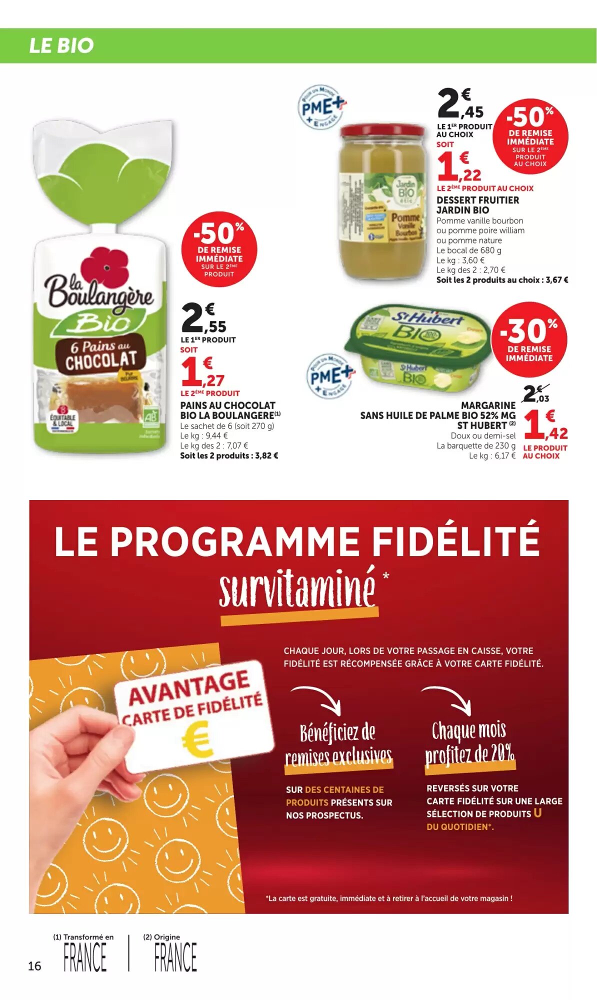 Prospectus promotionnel Bi1 valable à partir du 15/09/2026 - Page 16.