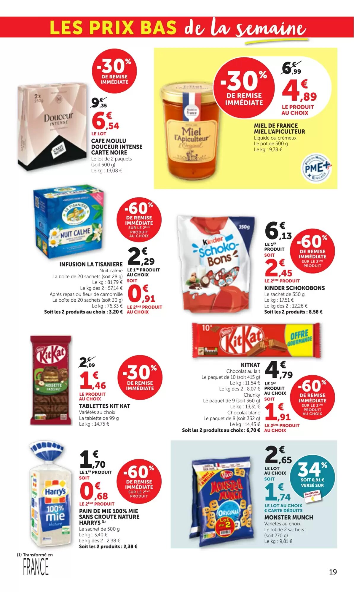 Prospectus promotionnel Bi1 valable à partir du 15/09/2026 - Page 19.