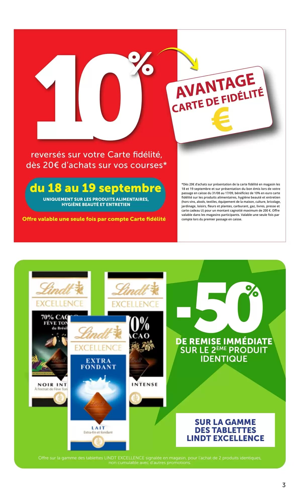 Prospectus promotionnel Bi1 valable à partir du 15/09/2026 - Page 3.