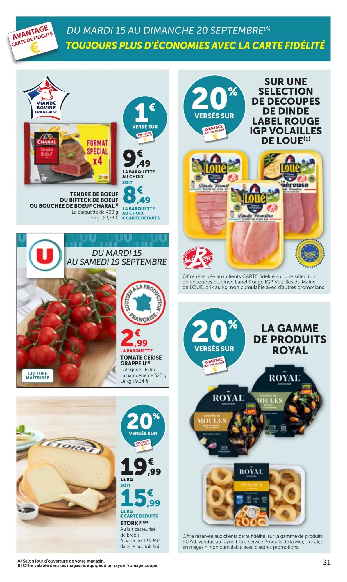 Prospectus promotionnel Bi1 valable à partir du 15/09/2026 - Page 31.