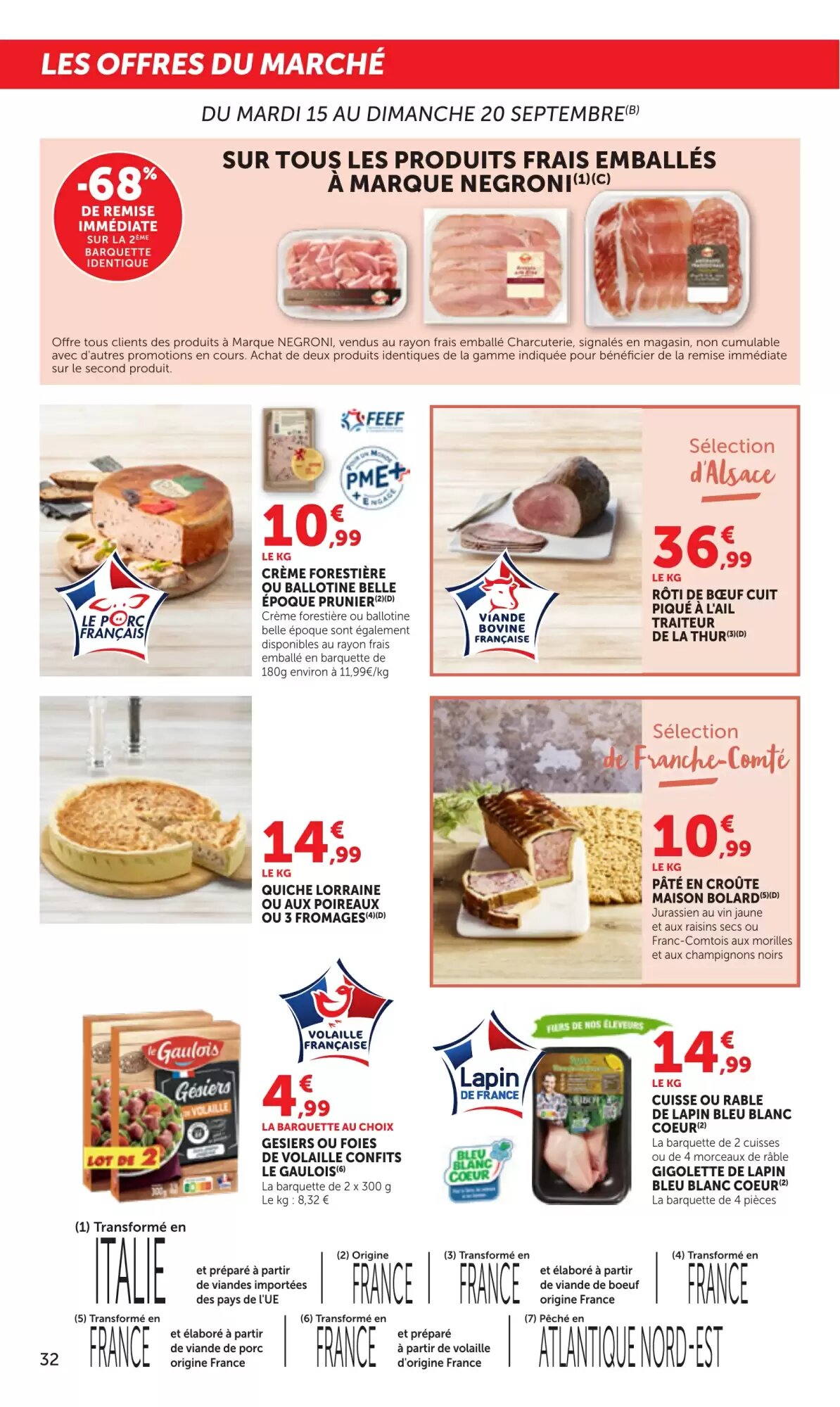 Prospectus promotionnel Bi1 valable à partir du 15/09/2026 - Page 32.