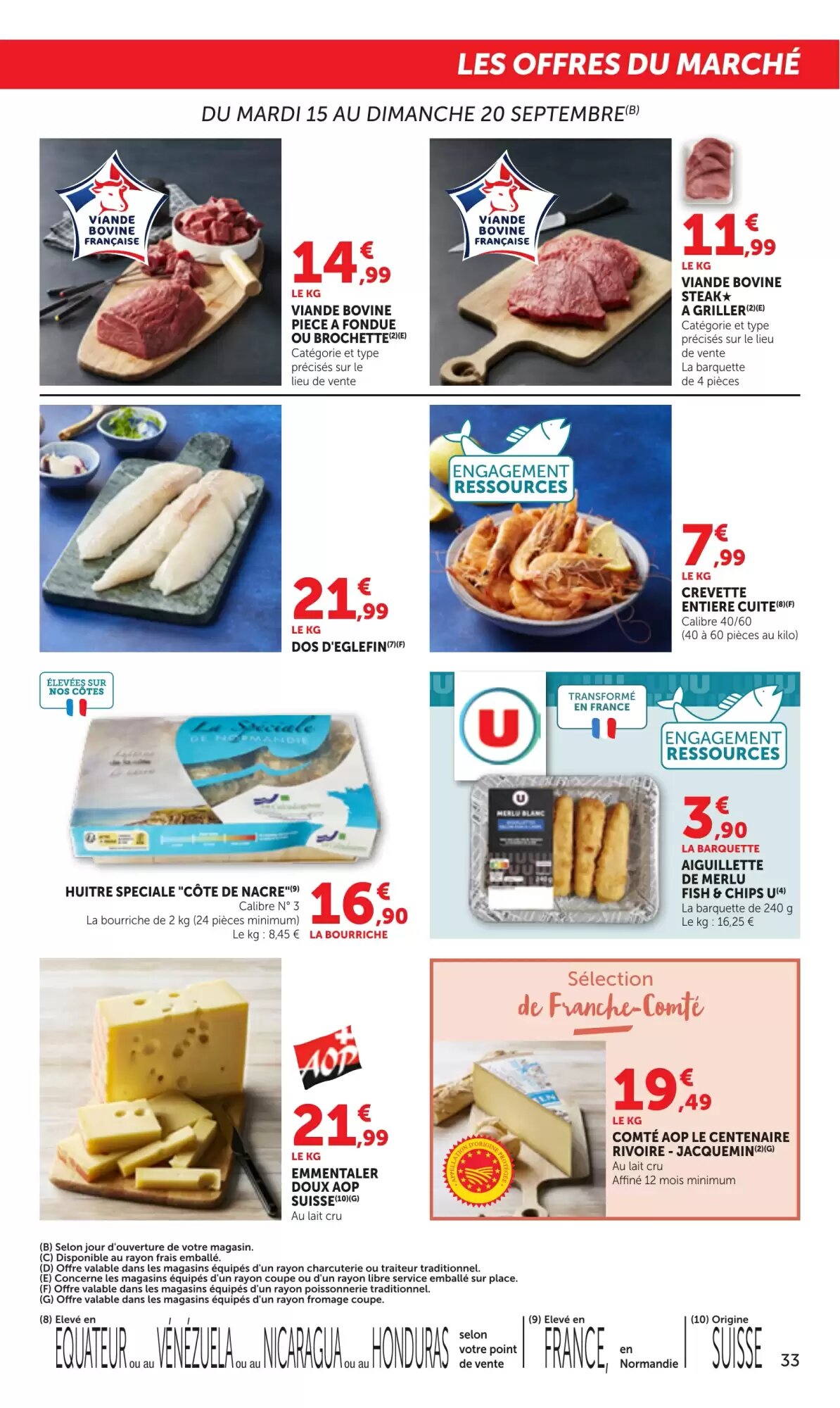 Prospectus promotionnel Bi1 valable à partir du 15/09/2026 - Page 33.