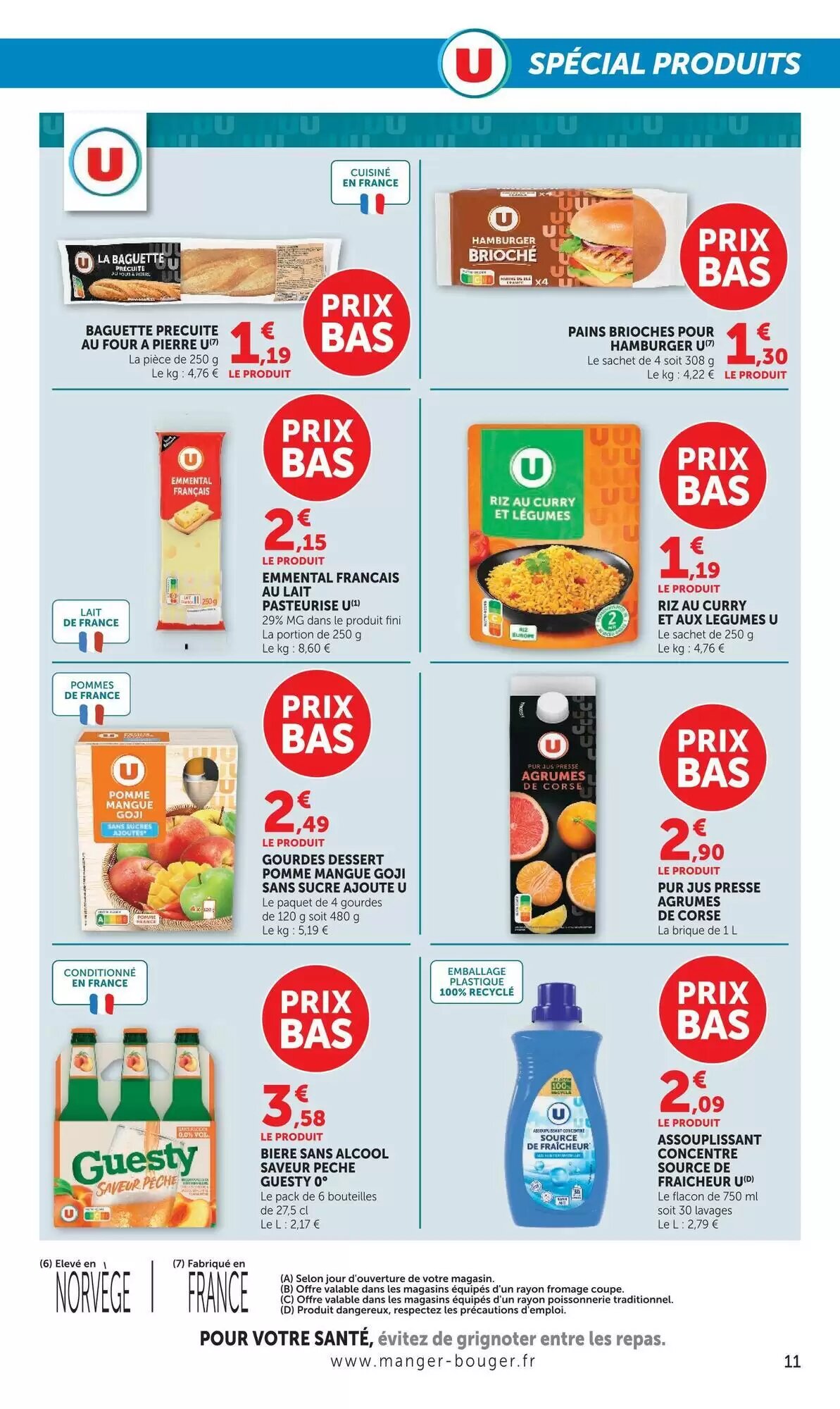 Prospectus promotionnel U Express valable à partir du 15/09/2026 - Page 11.