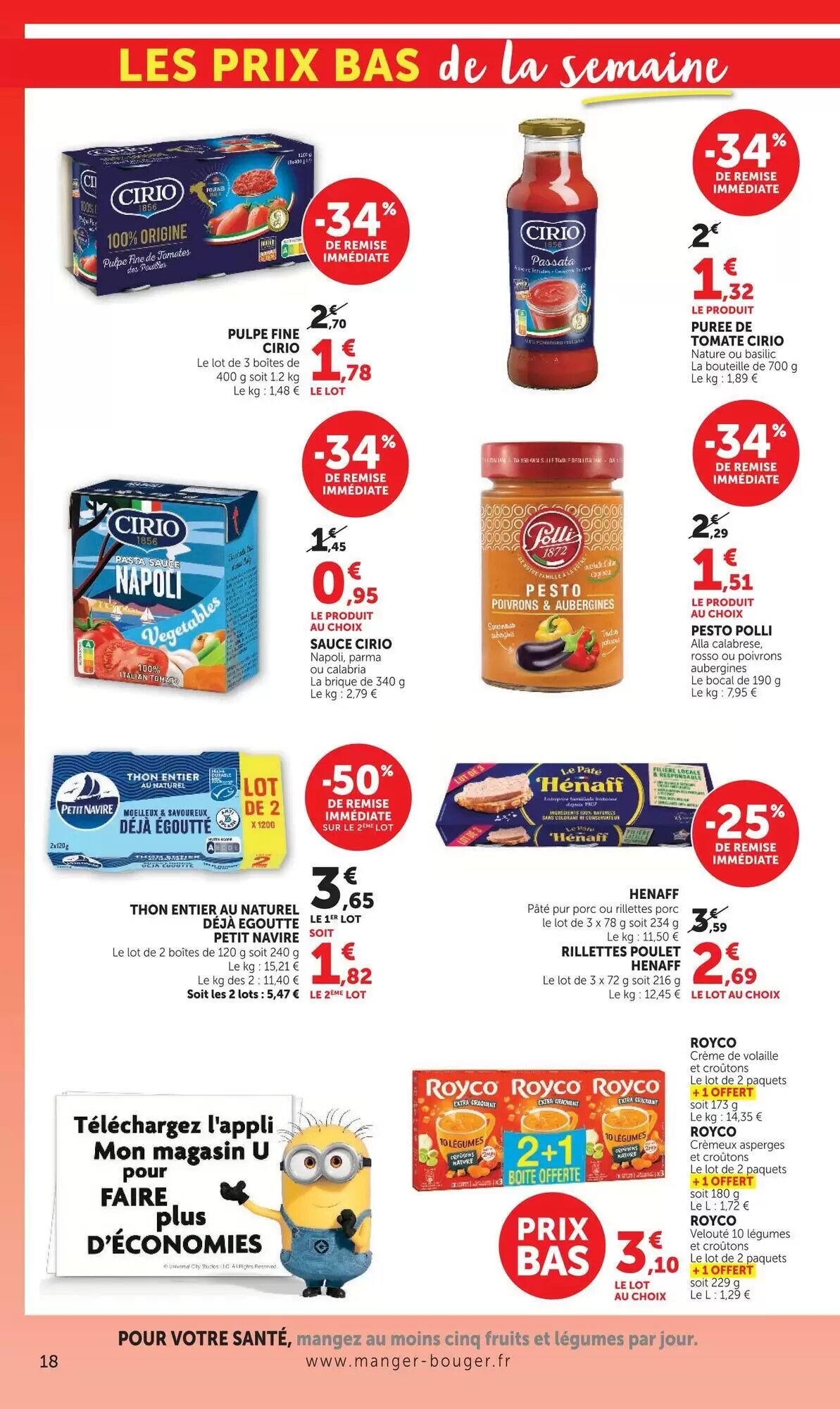 Prospectus promotionnel U Express valable à partir du 15/09/2026 - Page 18.