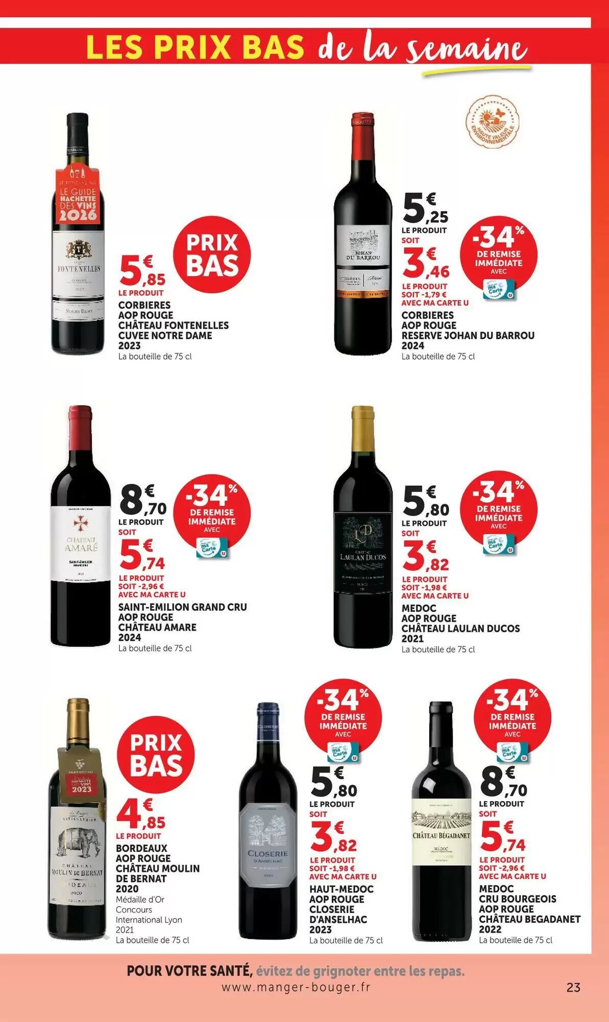Prospectus promotionnel U Express valable à partir du 15/09/2026 - Page 23.