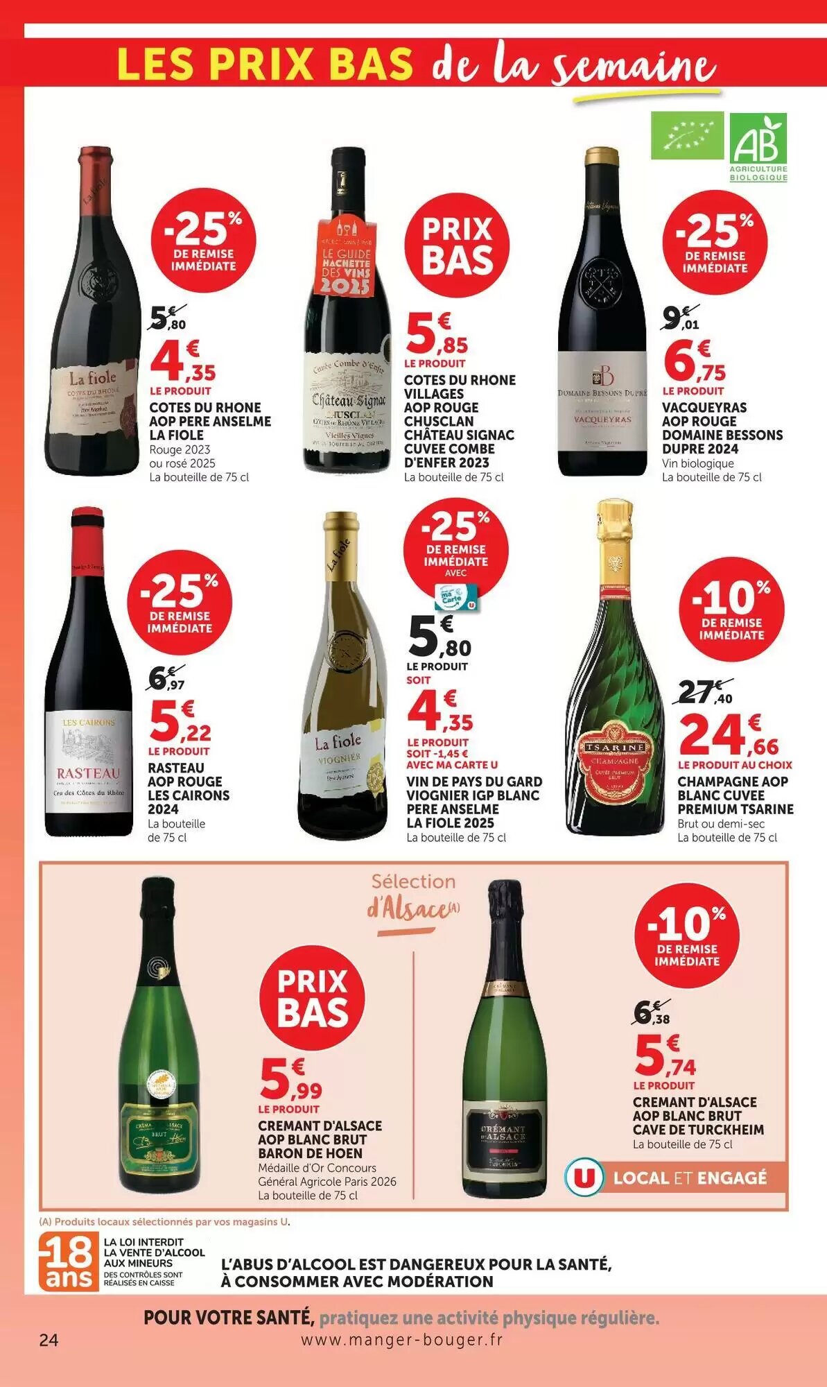 Prospectus promotionnel U Express valable à partir du 15/09/2026 - Page 24.