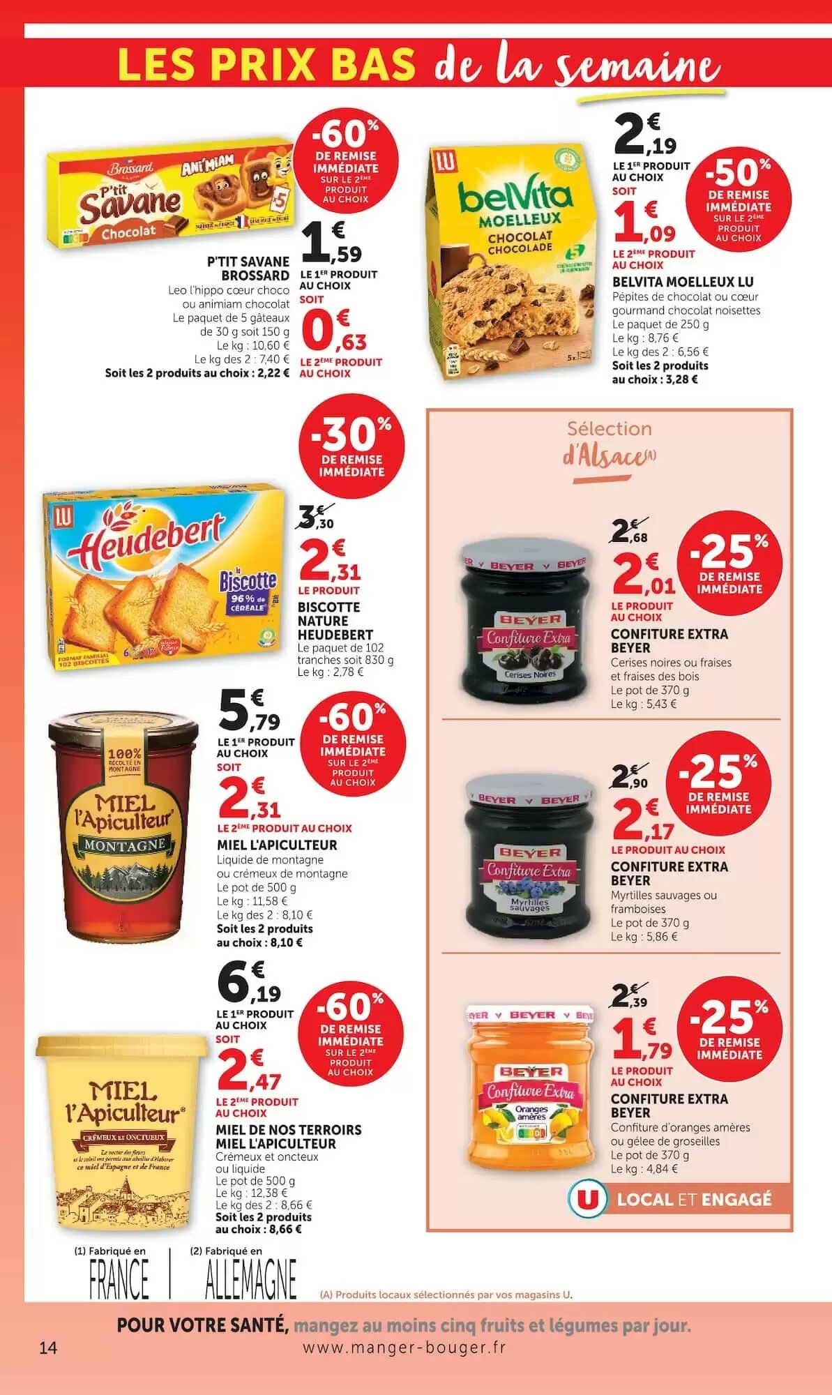 Prospectus promotionnel Super U valable à partir du 15/09/2026 - Page 14.
