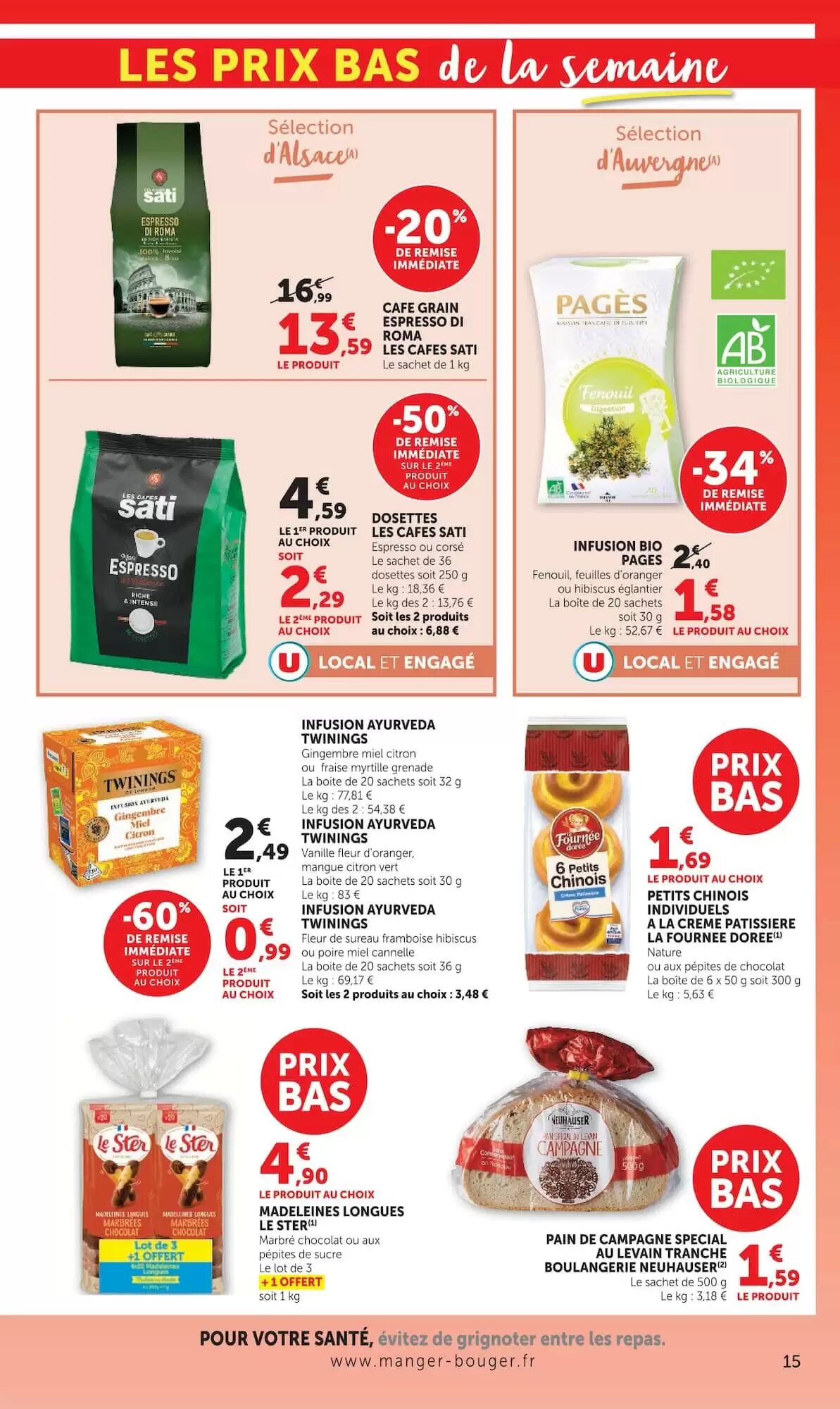 Prospectus promotionnel Super U valable à partir du 15/09/2026 - Page 15.