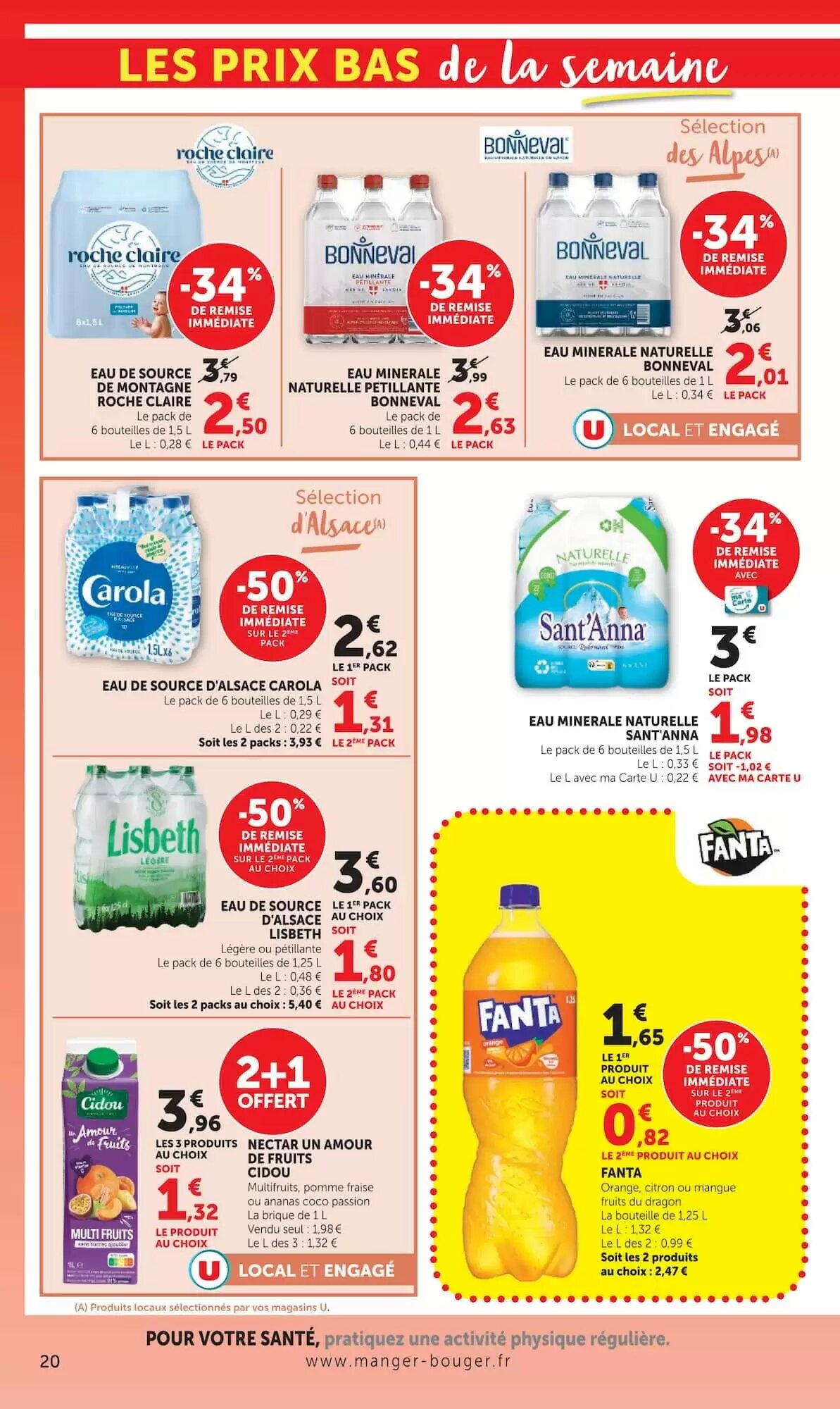 Prospectus promotionnel Super U valable à partir du 15/09/2026 - Page 20.