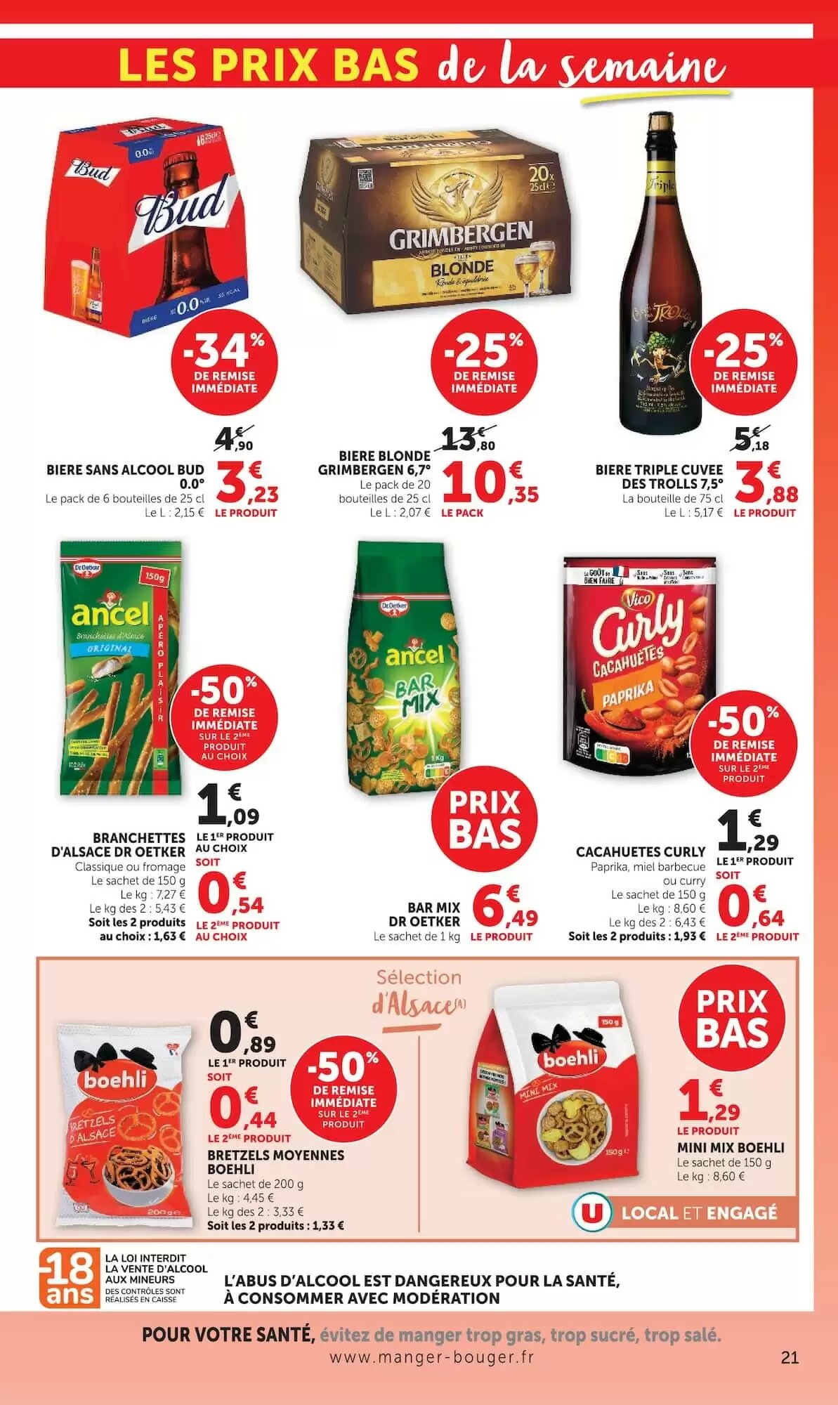 Prospectus promotionnel Super U valable à partir du 15/09/2026 - Page 21.