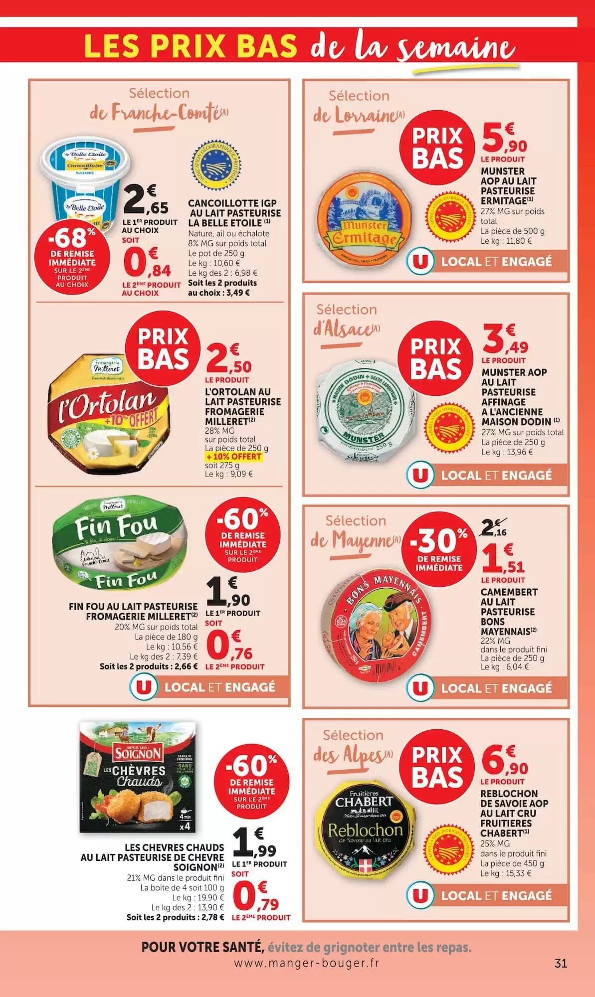 Prospectus promotionnel Super U valable à partir du 15/09/2026 - Page 31.