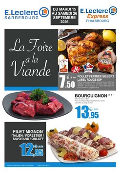 Prospectus promotionnel E.Leclerc Express valable à partir du 15/09/2026