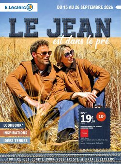 Prospectus promotionnel E.Leclerc valable à partir du 15/09/2026