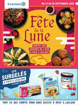 Prospectus promotionnel E.Leclerc valable à partir du 15/09/2026