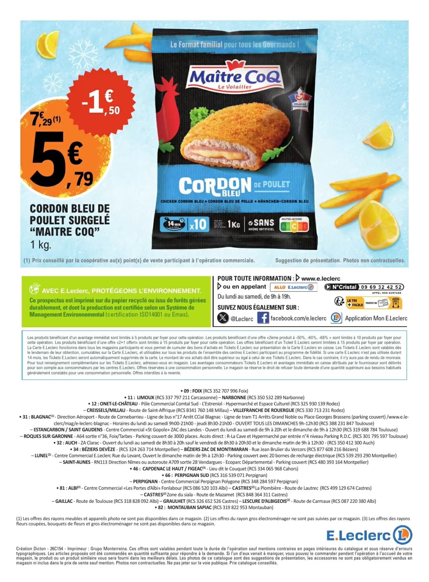 Prospectus promotionnel E.Leclerc valable à partir du 15/09/2026 - Page 32.