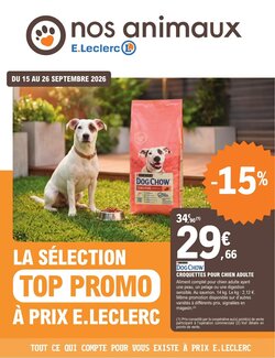Prospectus promotionnel E.Leclerc Jardi valable à partir du 15/09/2026