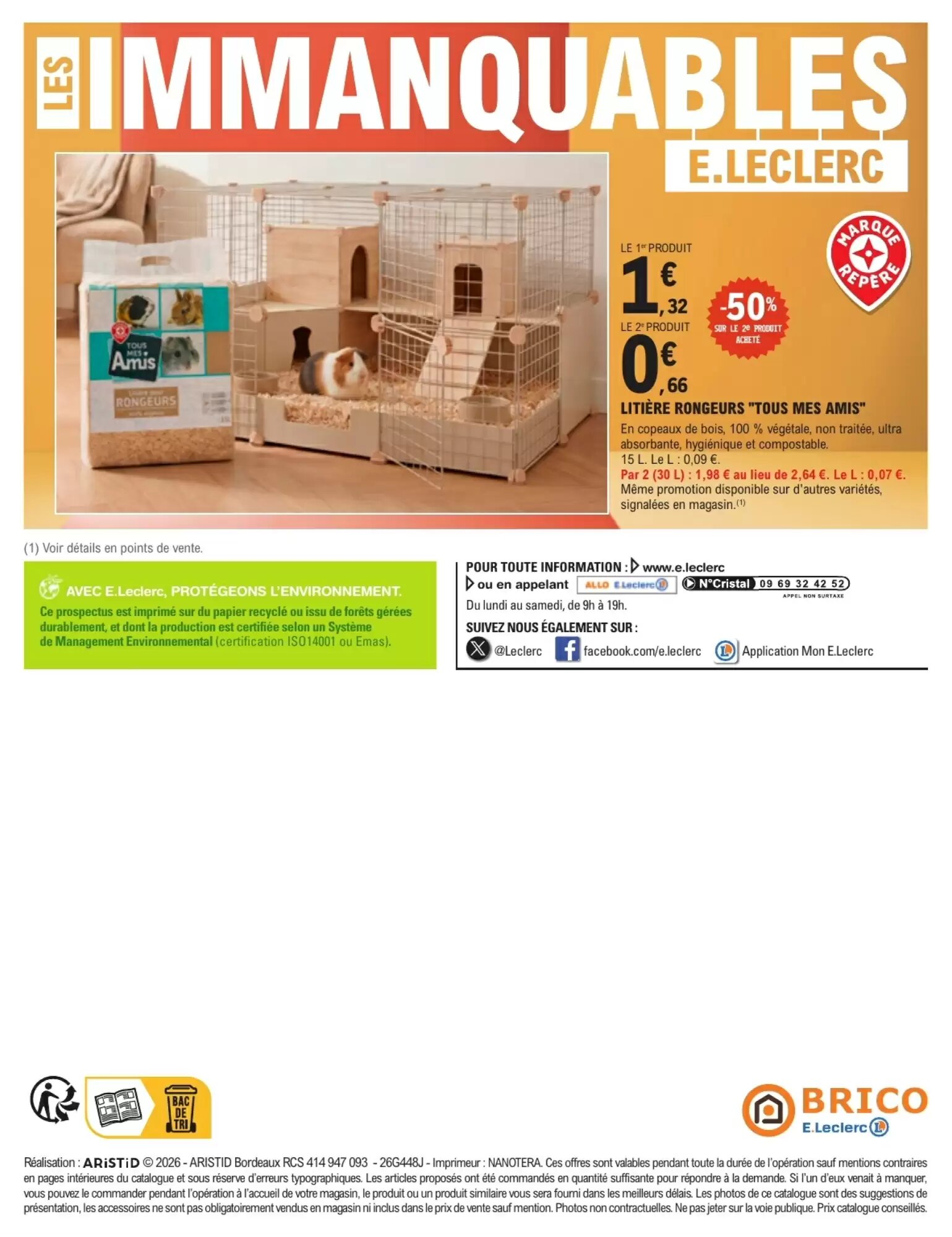 Prospectus promotionnel E.Leclerc Brico valable à partir du 15/09/2026 - Page 8.
