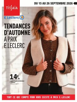 Prospectus promotionnel E.Leclerc valable à partir du 15/09/2026