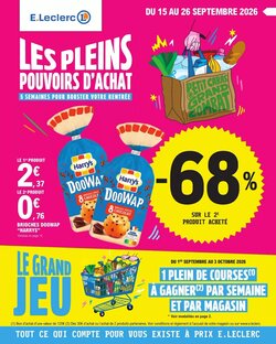 Prospectus promotionnel E.Leclerc valable à partir du 15/09/2026