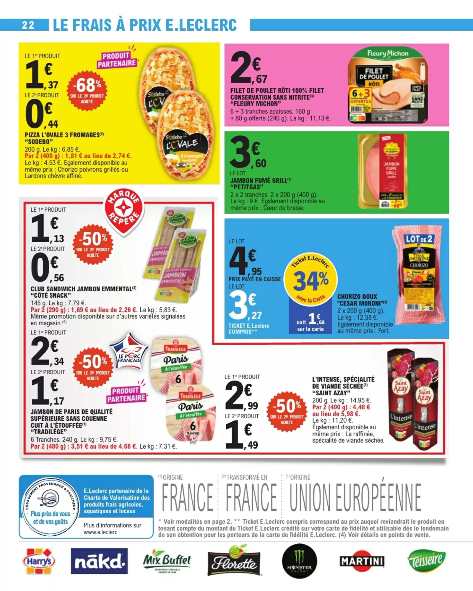 Prospectus promotionnel E.Leclerc valable à partir du 15/09/2026 - Page 22.