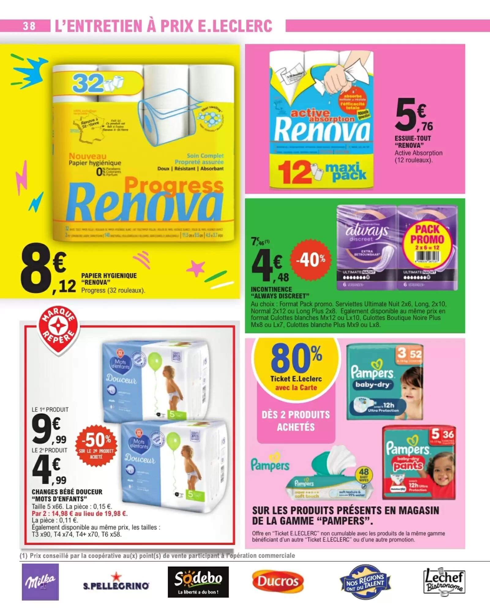 Prospectus promotionnel E.Leclerc valable à partir du 15/09/2026 - Page 38.
