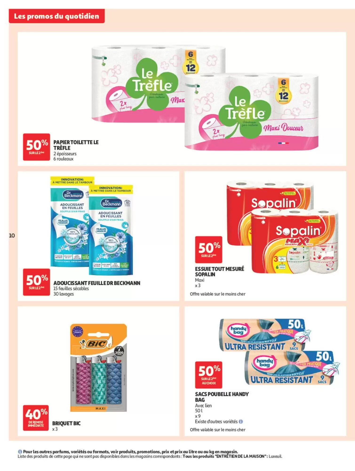 Prospectus promotionnel Auchan valable à partir du 15/09/2026 - Page 10.