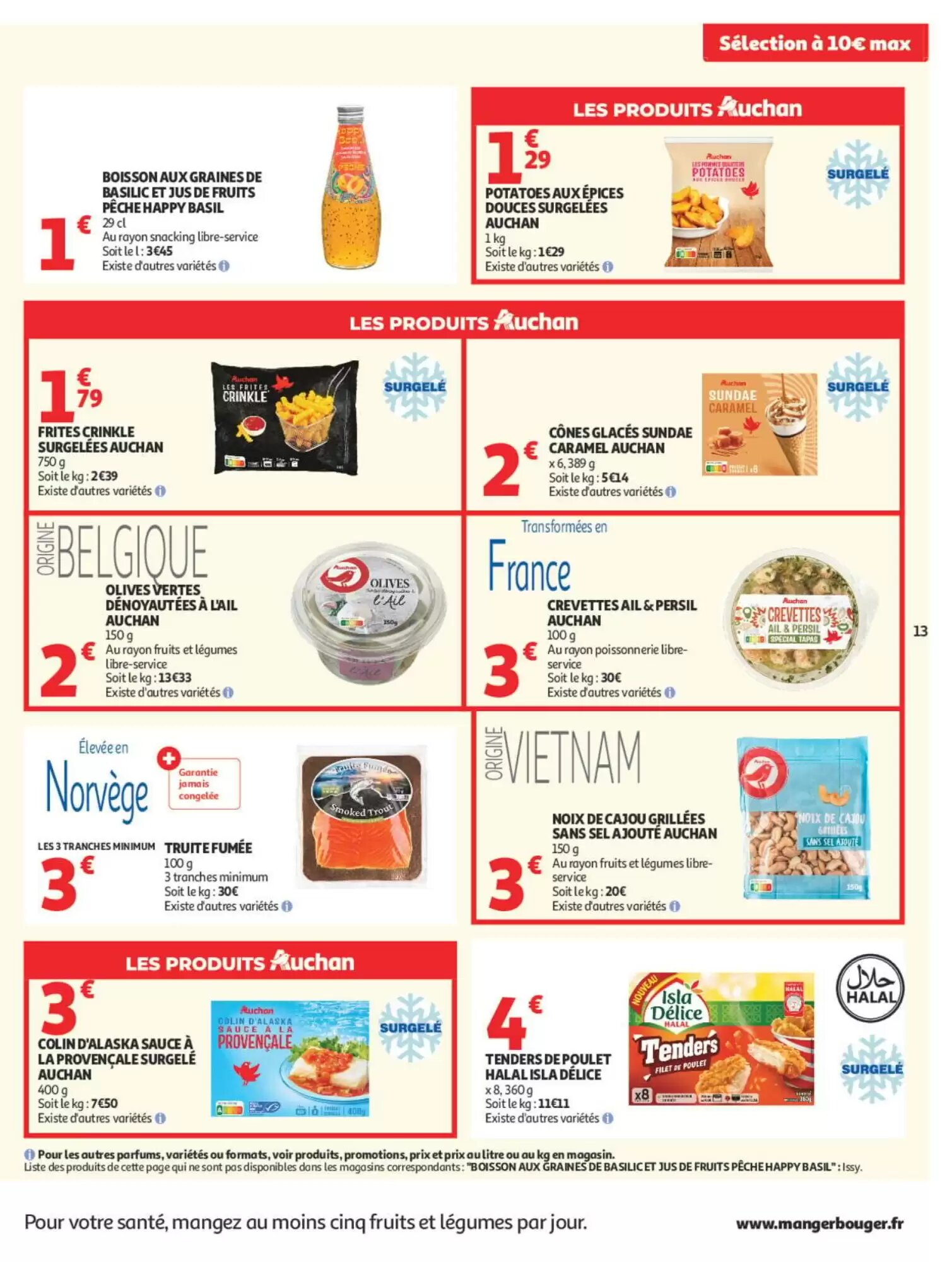 Prospectus promotionnel Auchan valable à partir du 15/09/2026 - Page 13.
