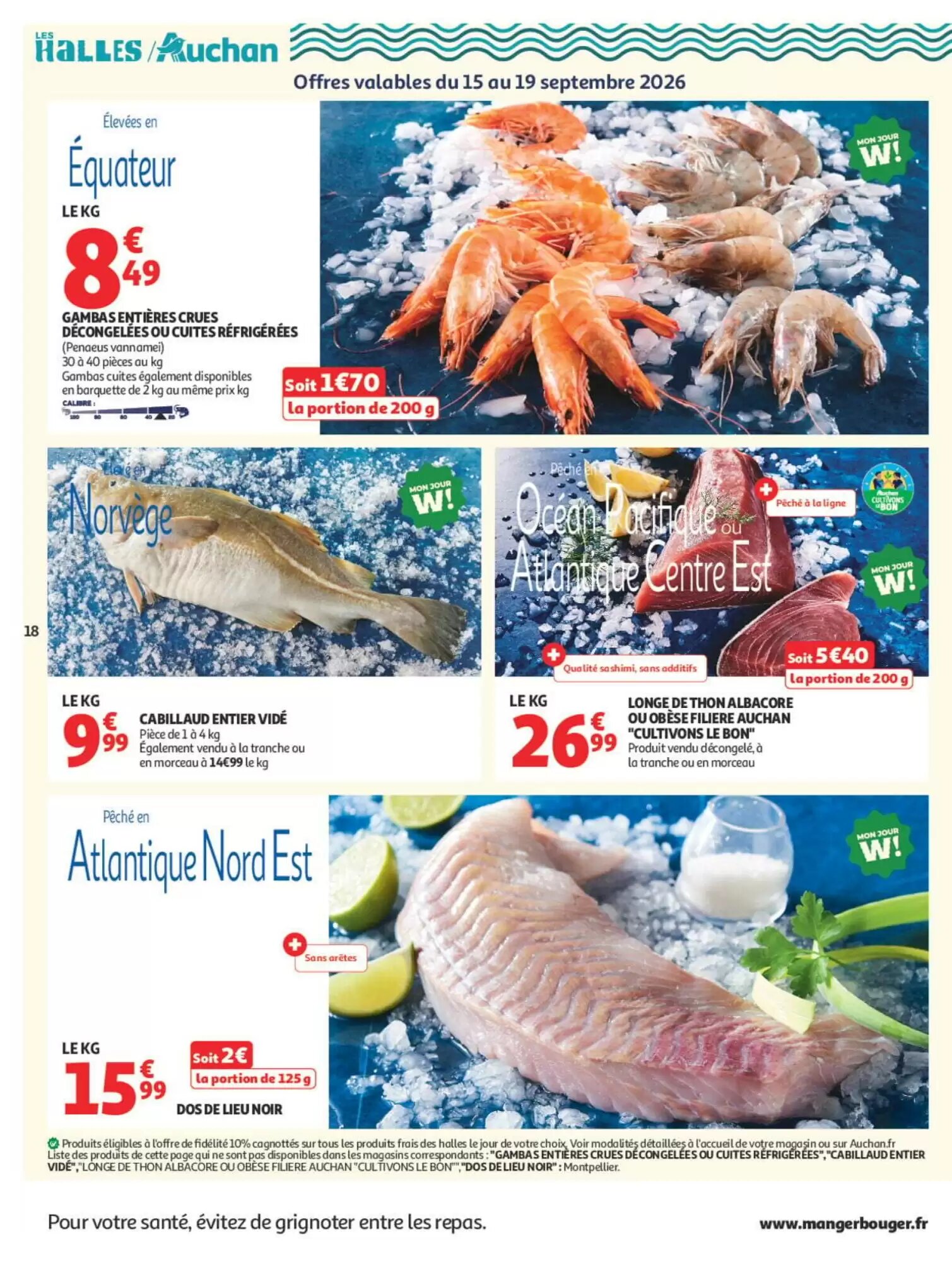 Prospectus promotionnel Auchan valable à partir du 15/09/2026 - Page 18.