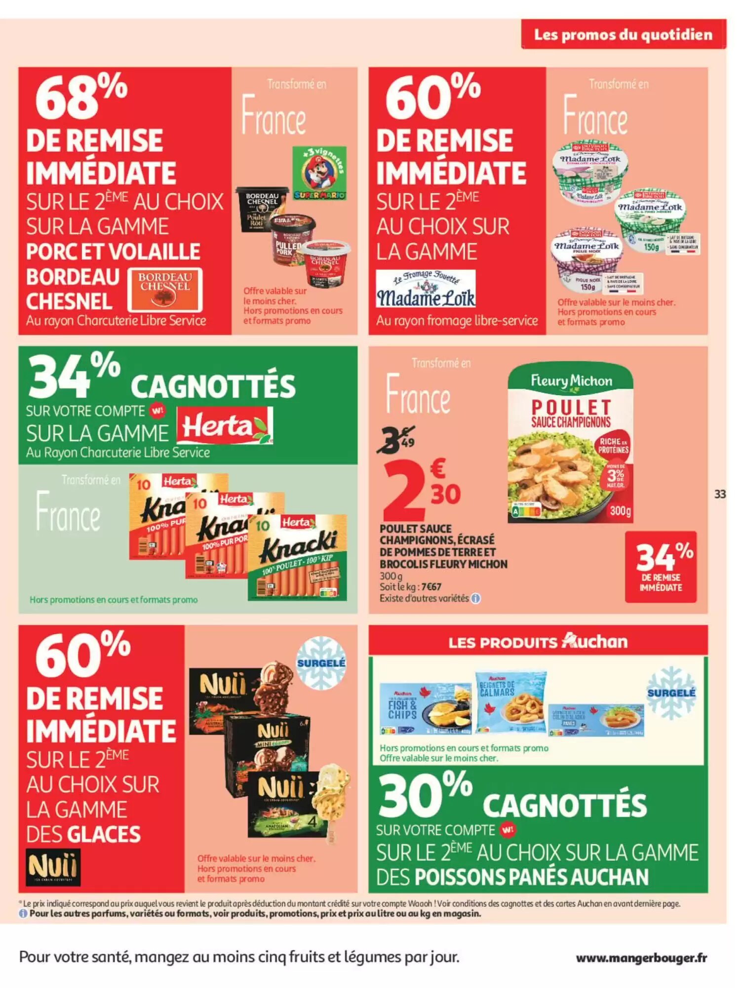 Prospectus promotionnel Auchan valable à partir du 15/09/2026 - Page 33.
