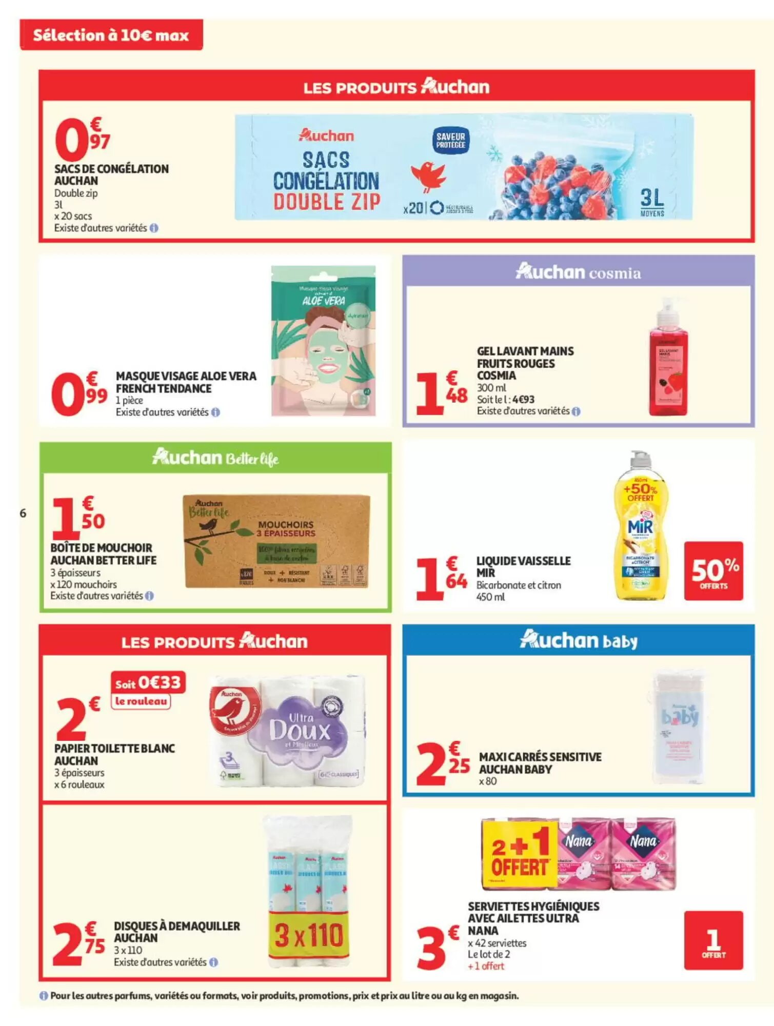 Prospectus promotionnel Auchan valable à partir du 15/09/2026 - Page 6.