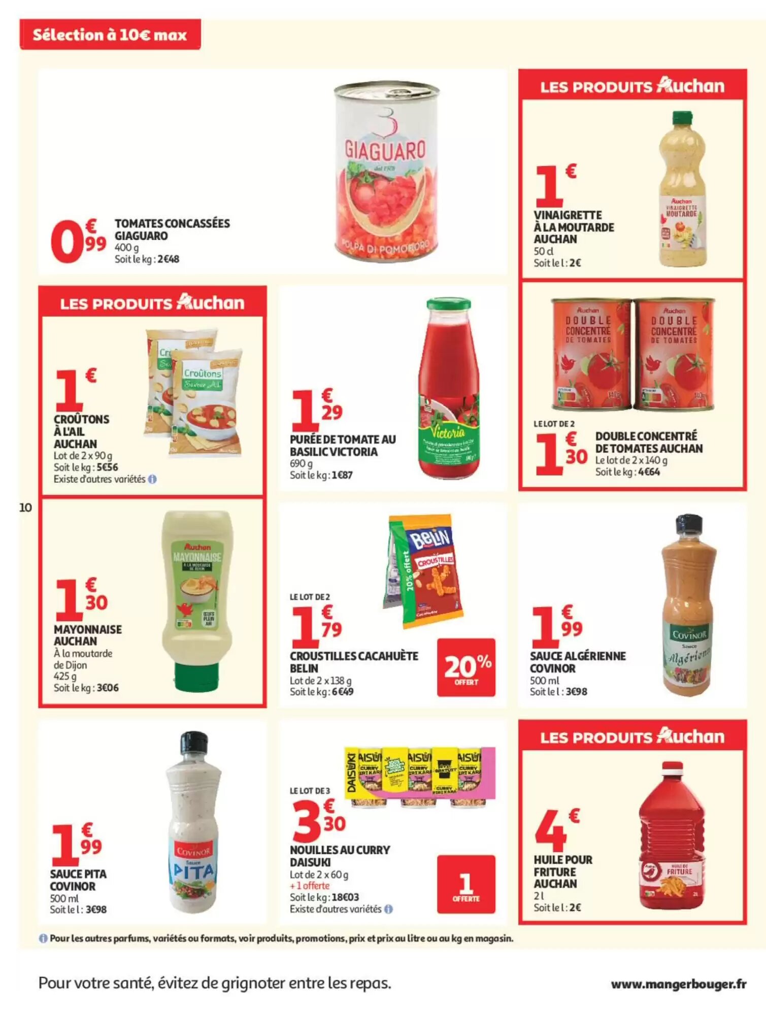 Prospectus promotionnel Auchan valable à partir du 15/09/2026 - Page 10.