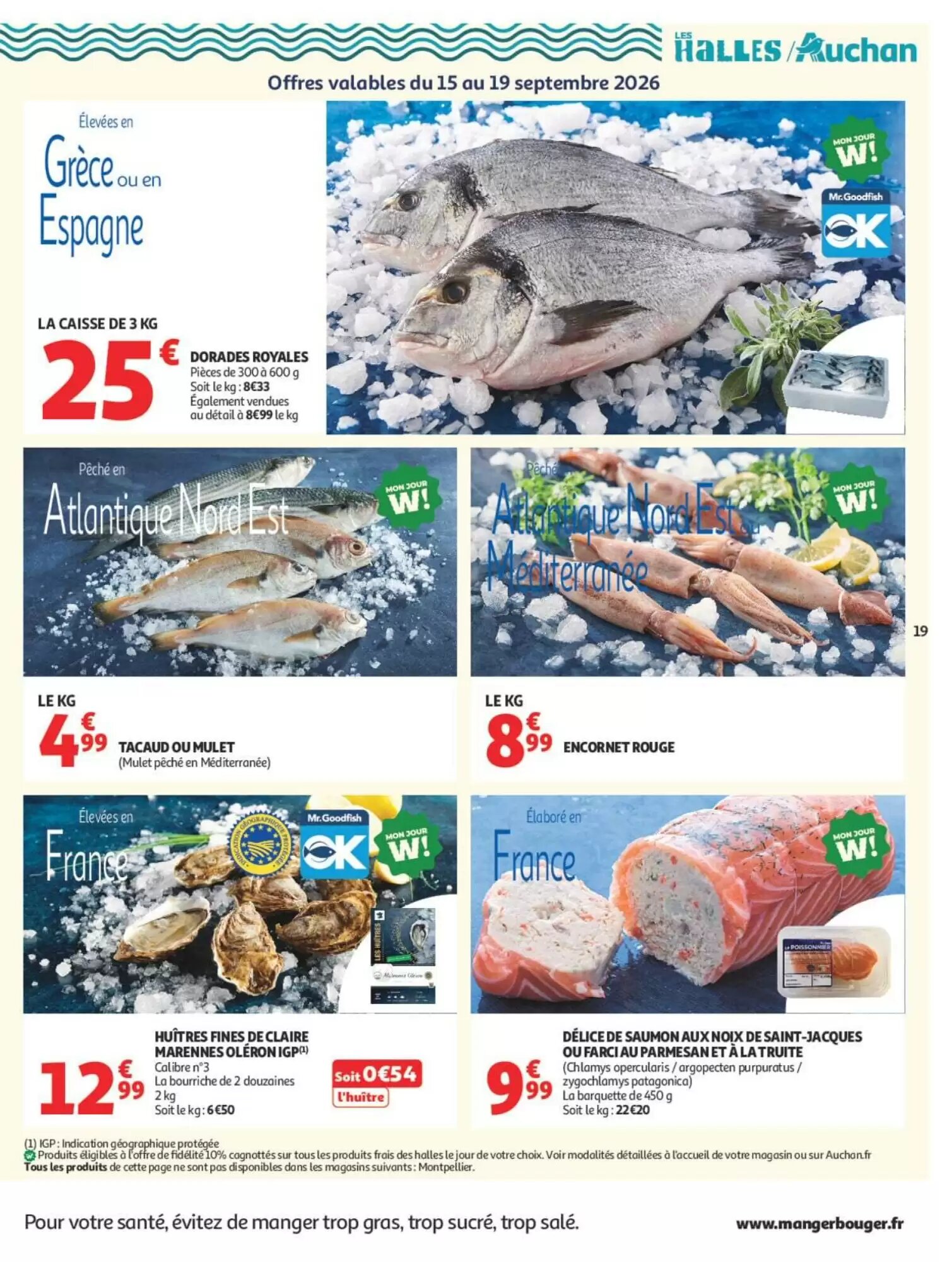 Prospectus promotionnel Auchan valable à partir du 15/09/2026 - Page 19.