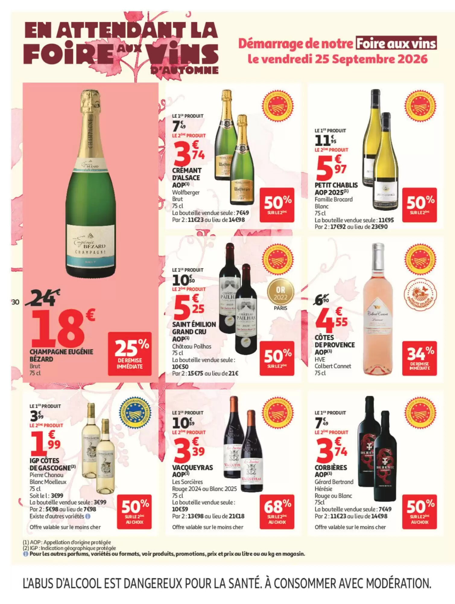 Prospectus promotionnel Auchan valable à partir du 15/09/2026 - Page 30.