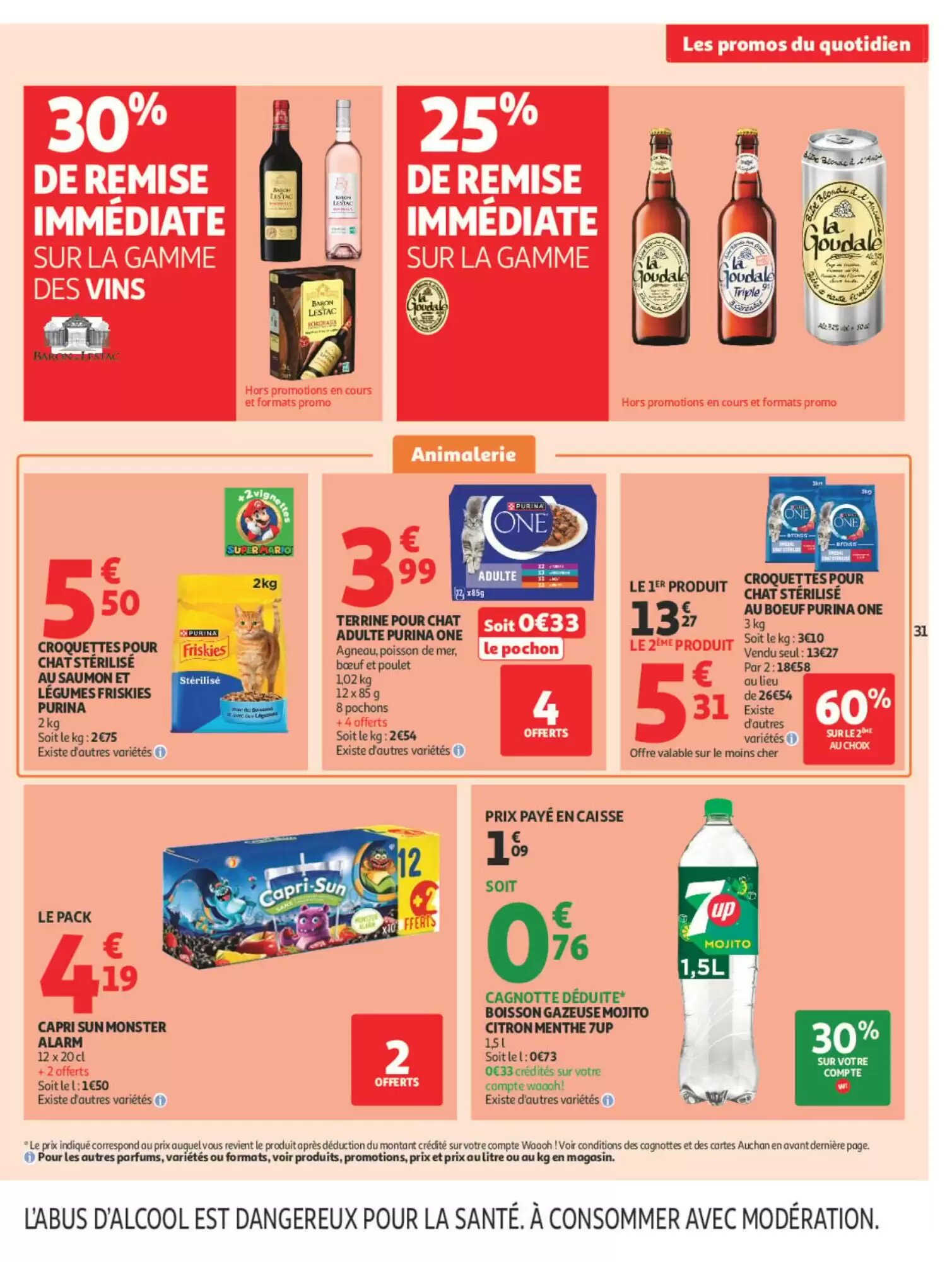 Prospectus promotionnel Auchan valable à partir du 15/09/2026 - Page 31.