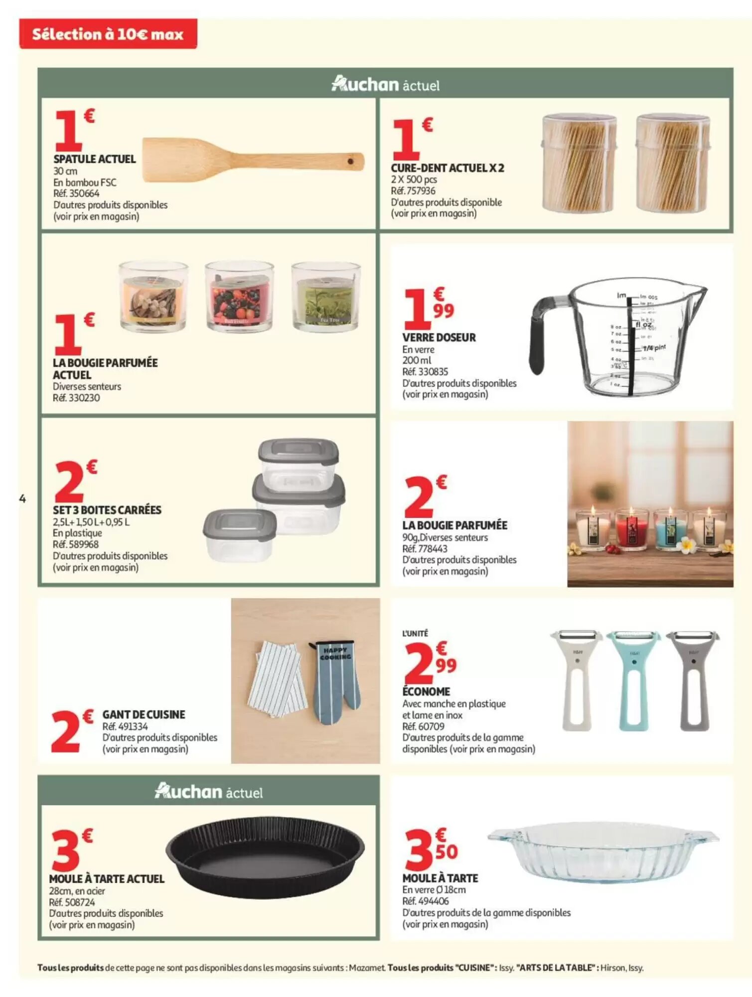 Prospectus promotionnel Auchan valable à partir du 15/09/2026 - Page 4.