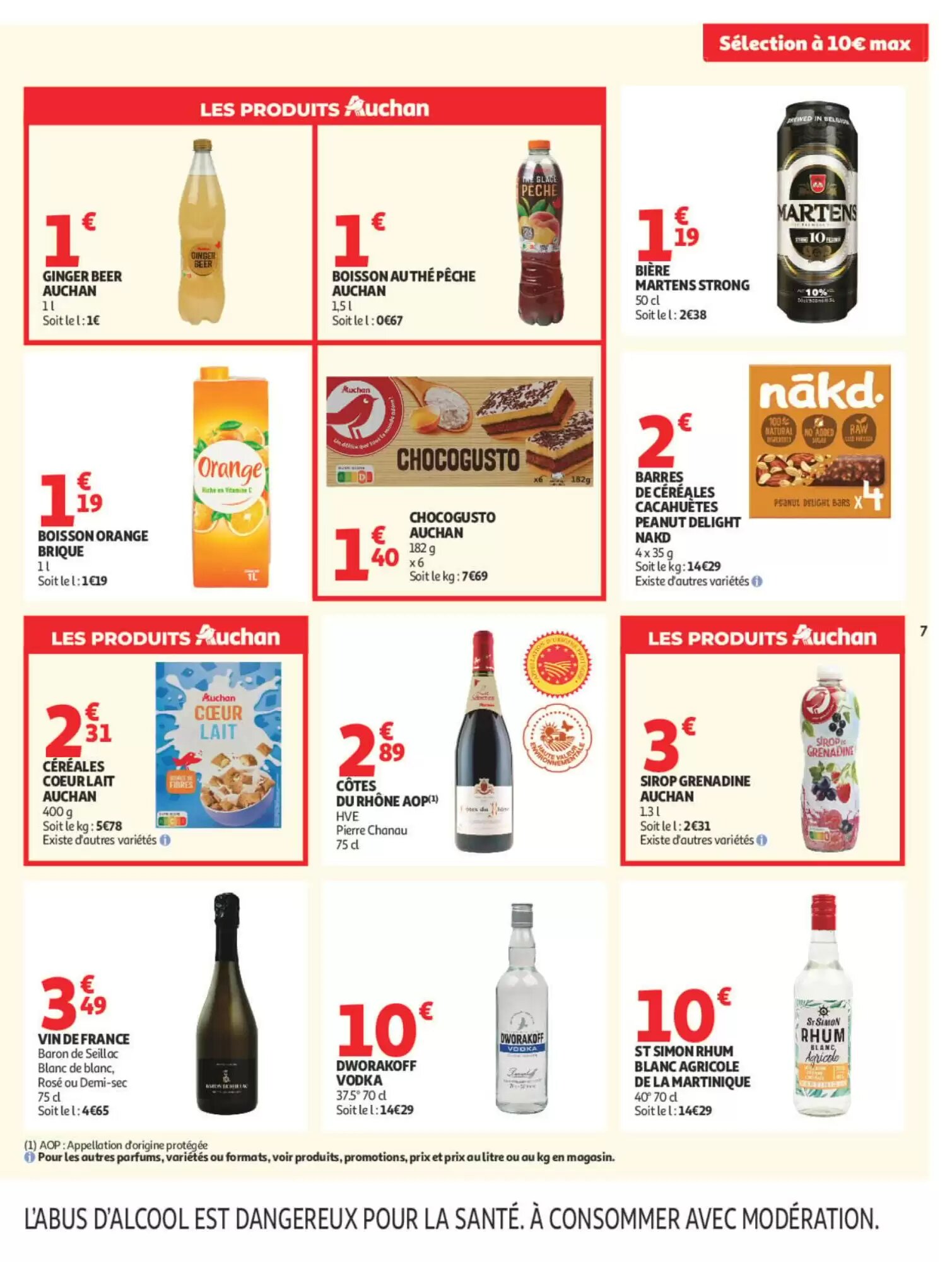 Prospectus promotionnel Auchan valable à partir du 15/09/2026 - Page 7.