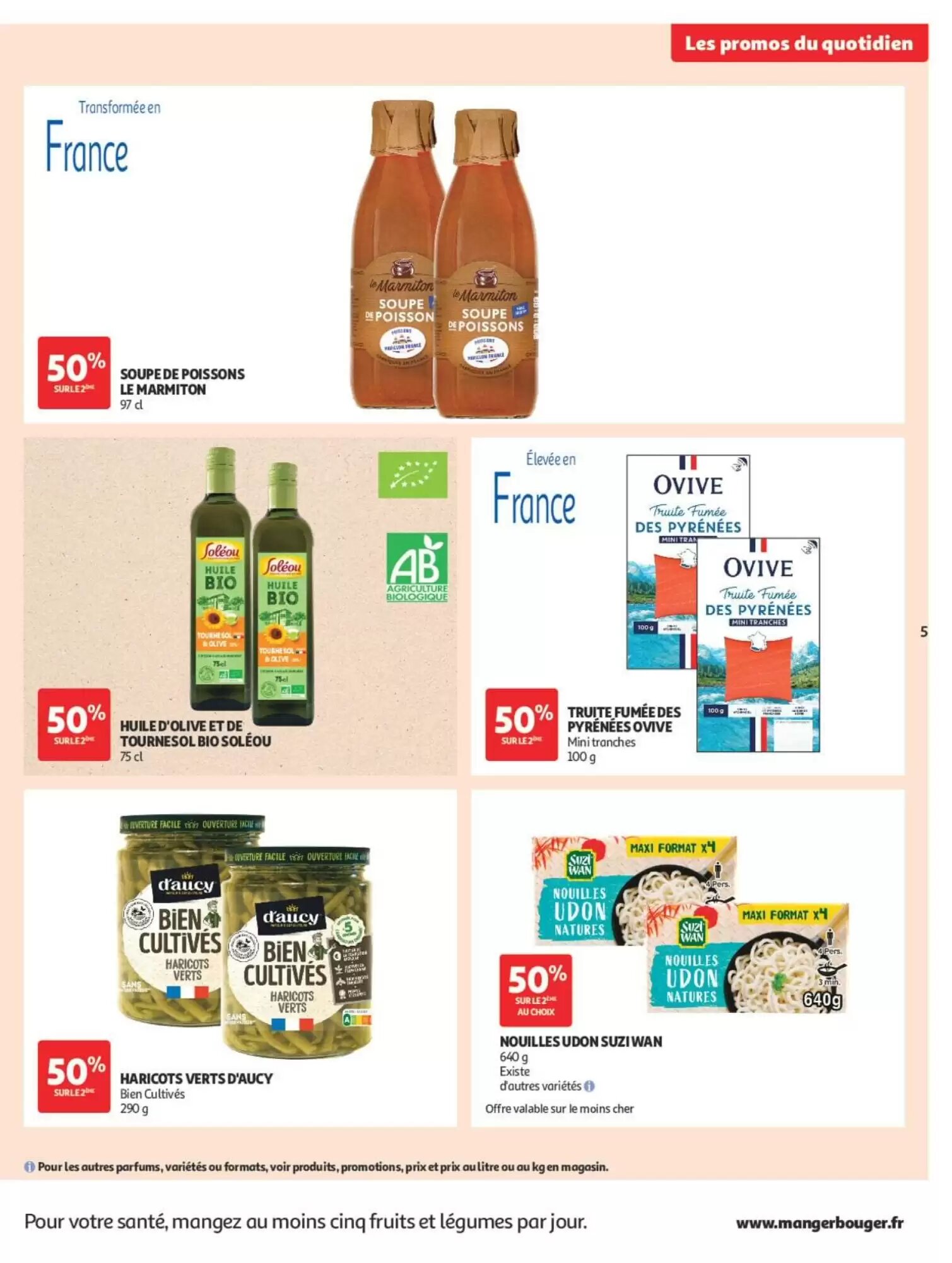 Prospectus promotionnel Auchan valable à partir du 15/09/2026 - Page 5.
