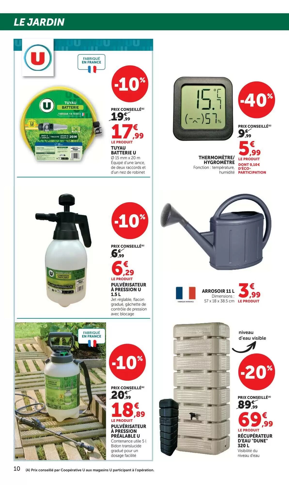 Prospectus promotionnel Super U valable à partir du 15/09/2026 - Page 10.