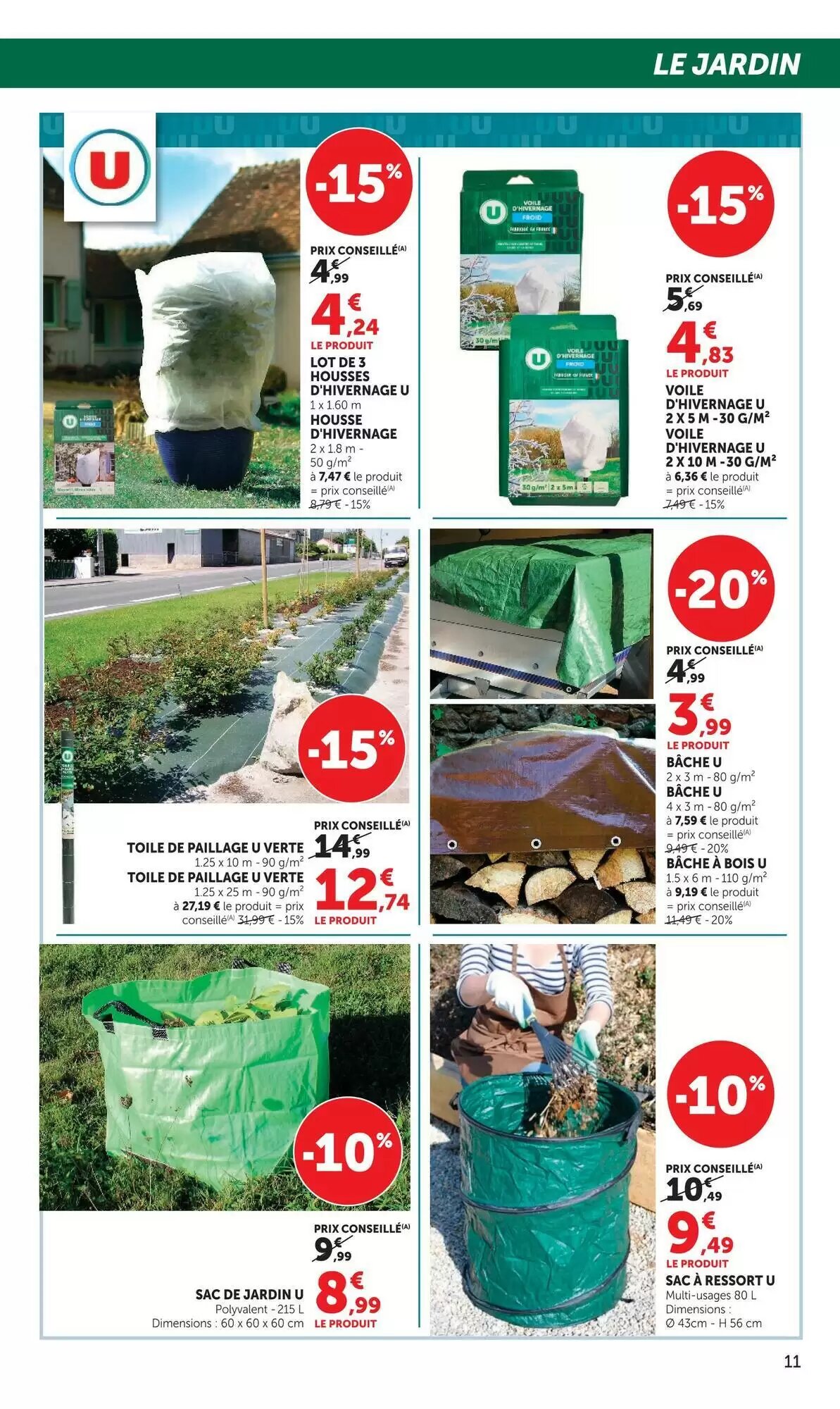 Prospectus promotionnel Super U valable à partir du 15/09/2026 - Page 11.