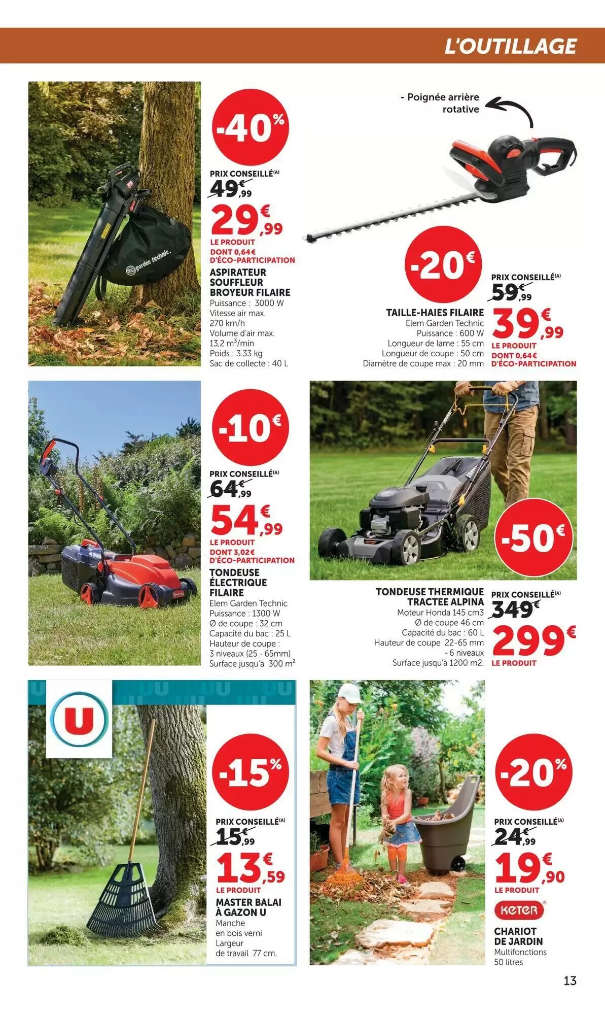 Prospectus promotionnel Super U valable à partir du 15/09/2026 - Page 13.