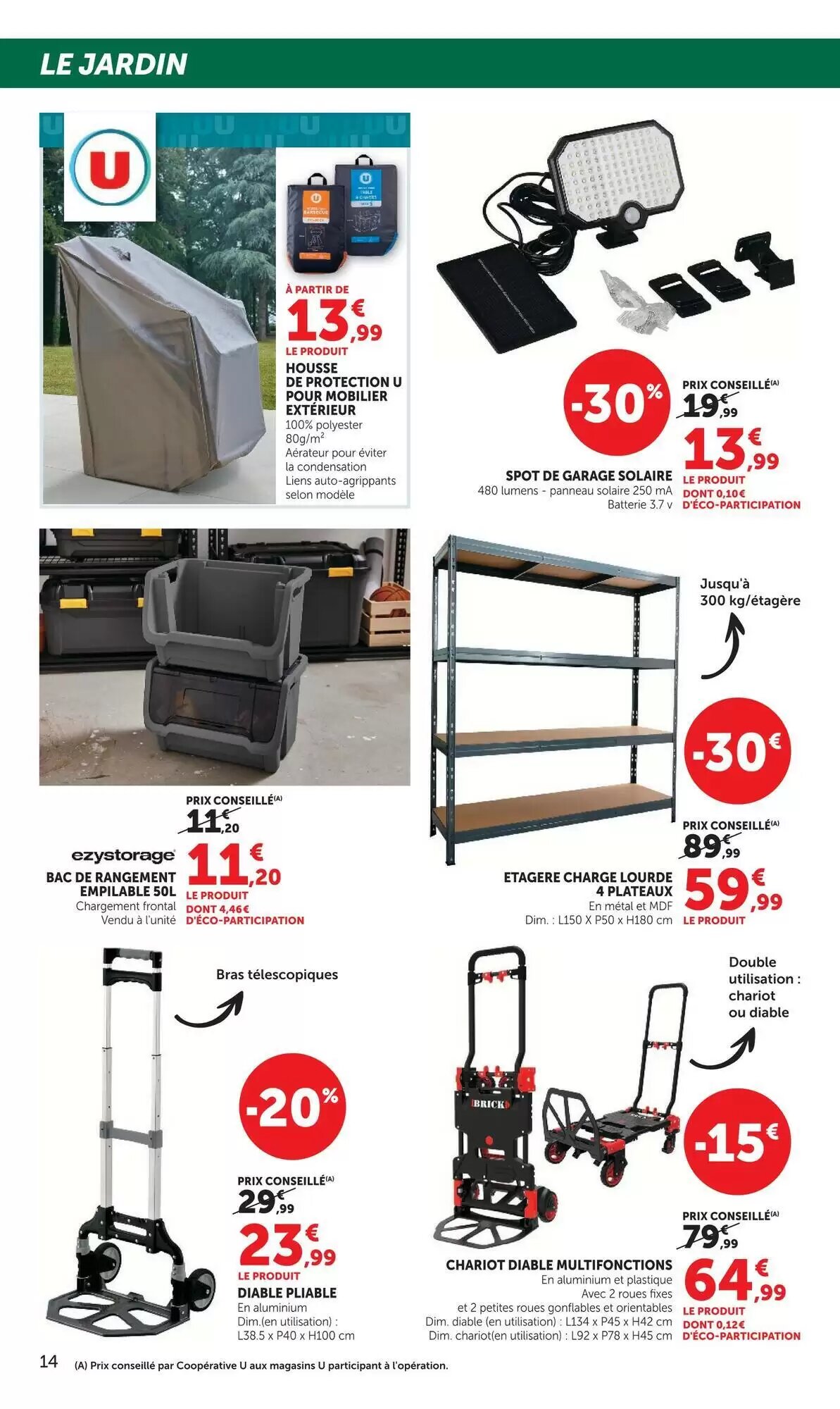 Prospectus promotionnel Super U valable à partir du 15/09/2026 - Page 14.